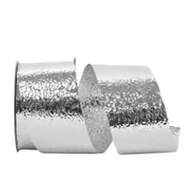 JAM Paper 1.875" x 25yd. Metallic Cracked Ice Ribbon