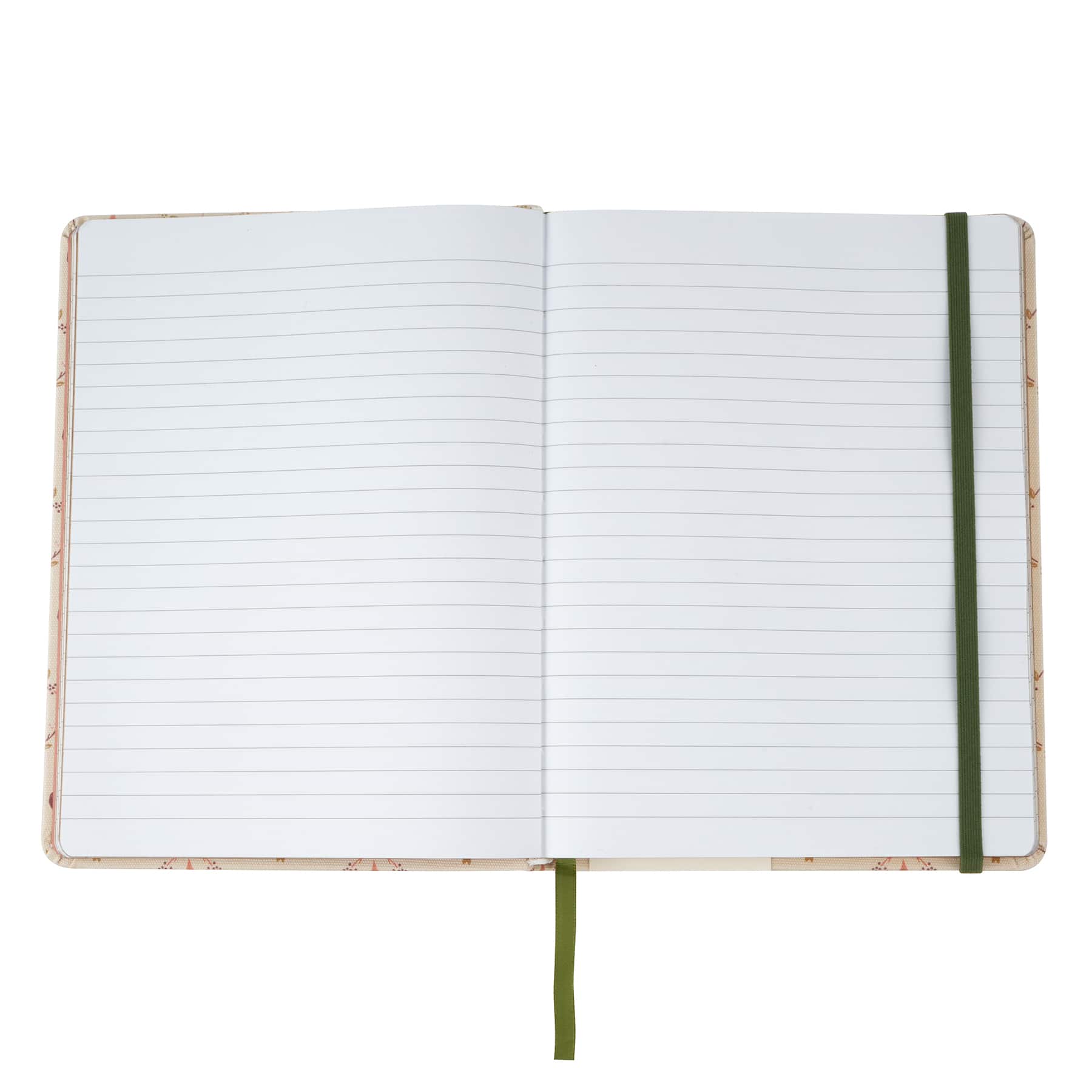 Back to School 6" x 8" Bows Linen Journal with Elastic Closure by Recollections™