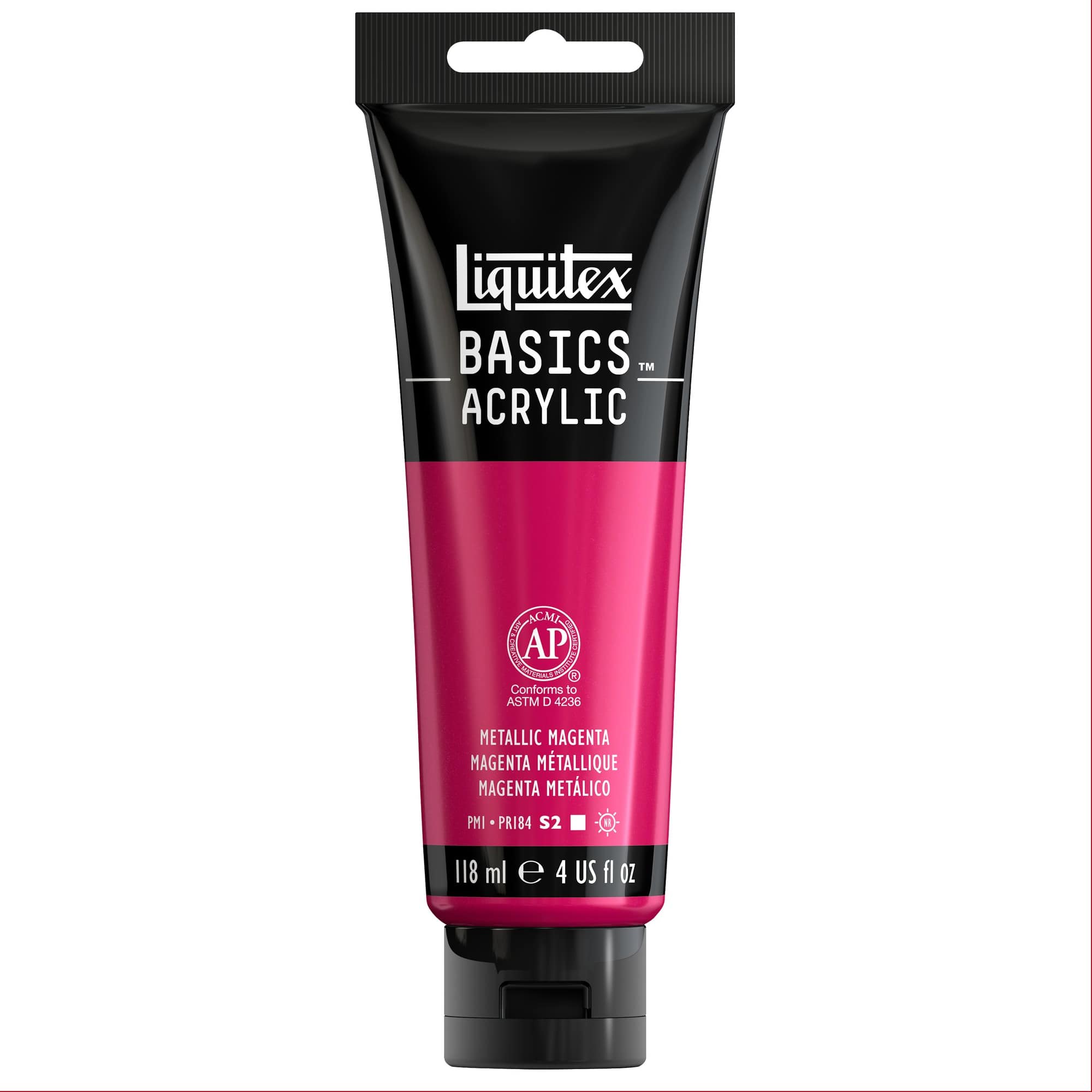 Michaels, Liquitex® BASICS® 4oz. Metallic Acrylic Paint – Category: Open Stock Acrylic Paint