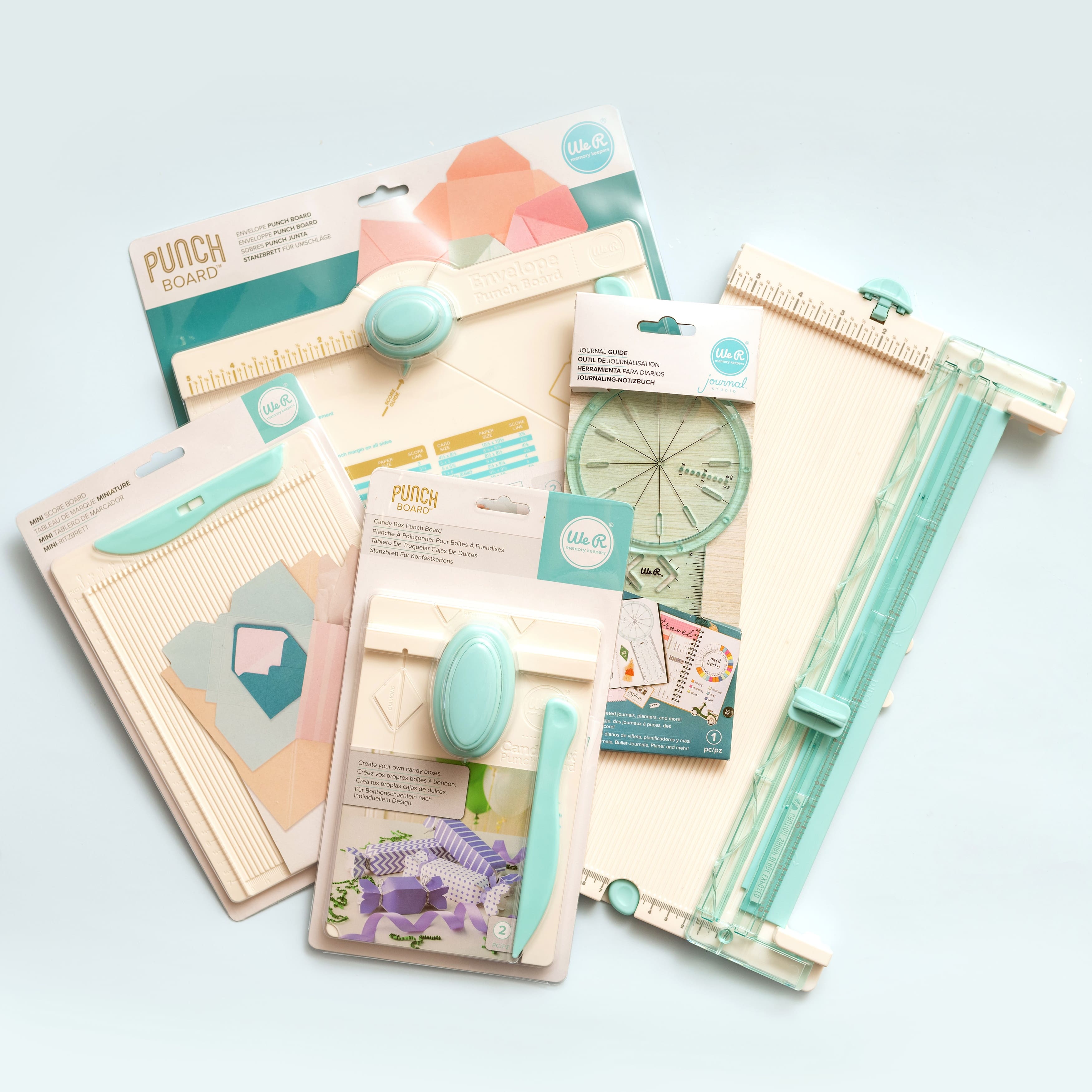 We R Memory Keepers® 6" x 8" White Mini Score Board