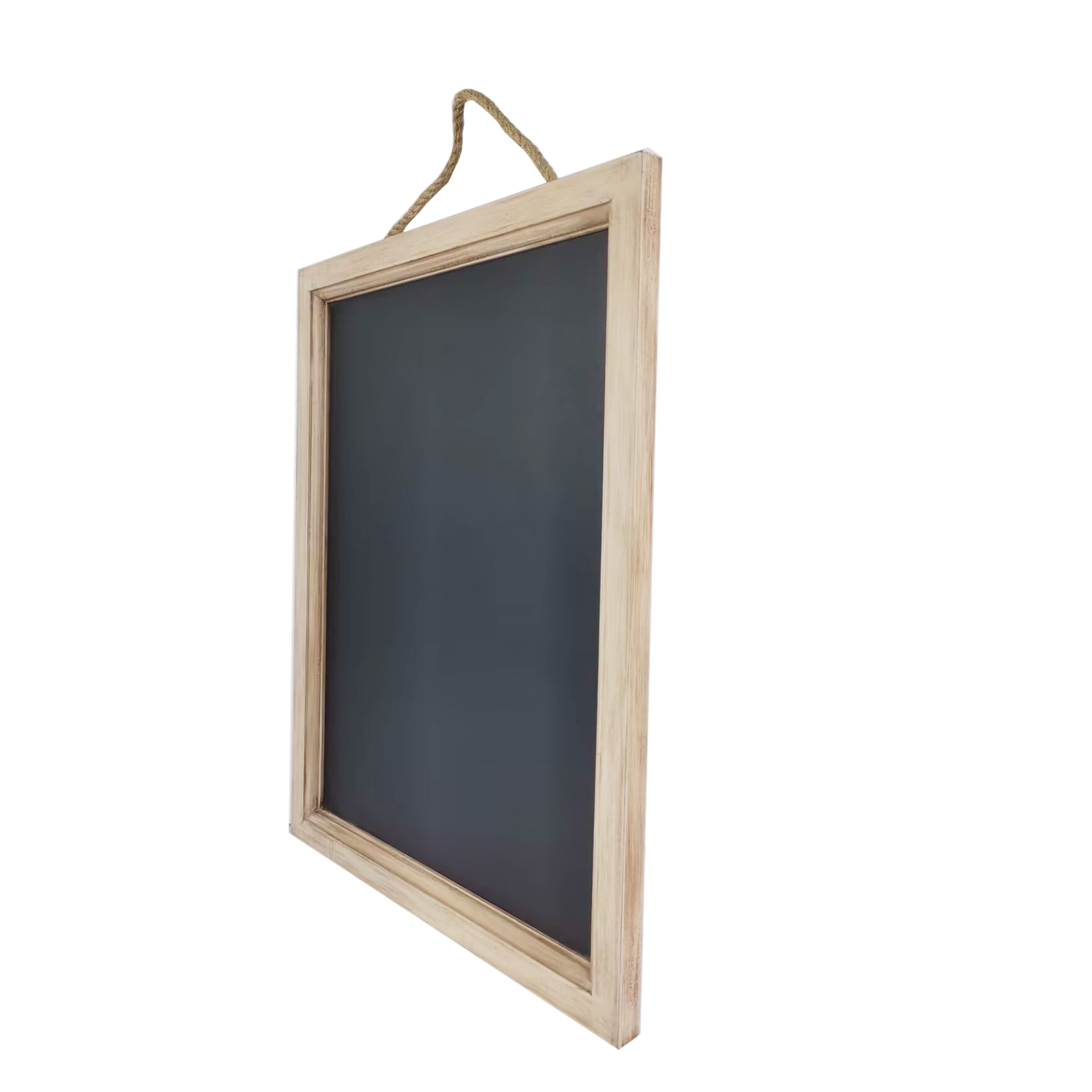 16" x 20" Natural Wood Hanging Chalkboard by B2C™