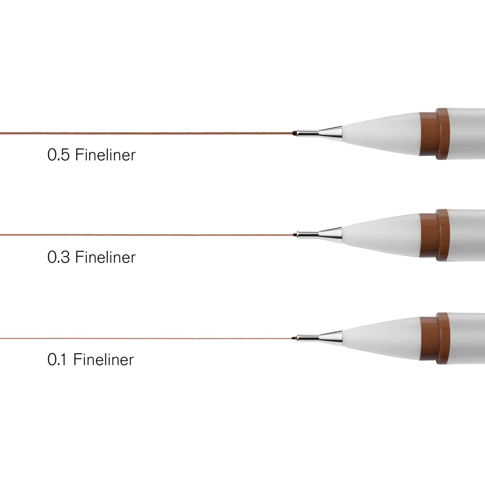 Winsor & Newton® 3 Sepia Fineliner Set