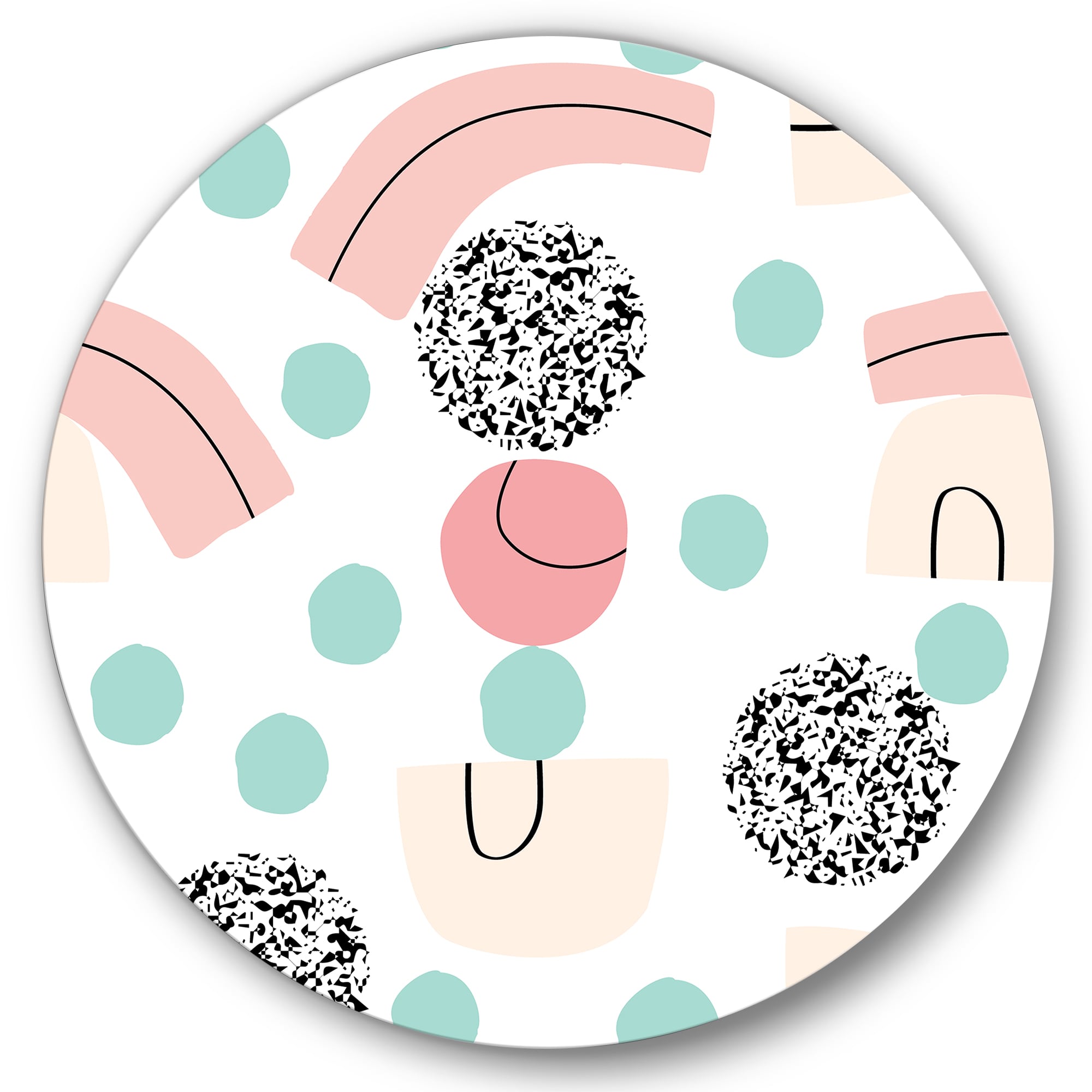 Designart - Organic and Elements In Pastel Tones