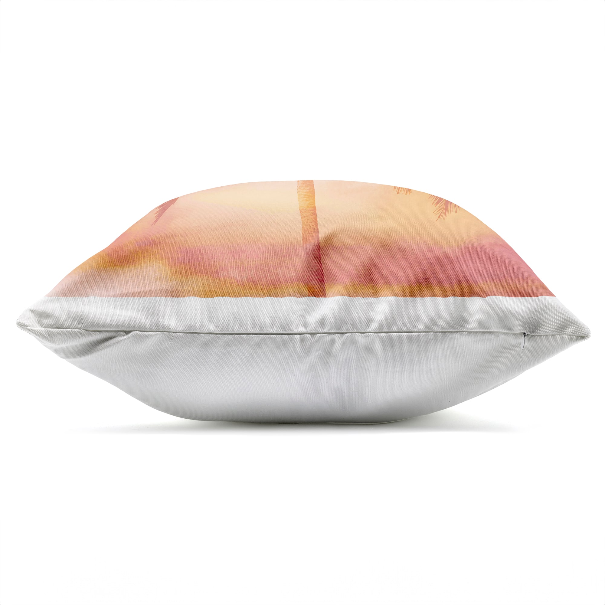 Stupell Industries 18" x 18" Summer Sunset Palm Trees Outdoor Print Throw Pillow