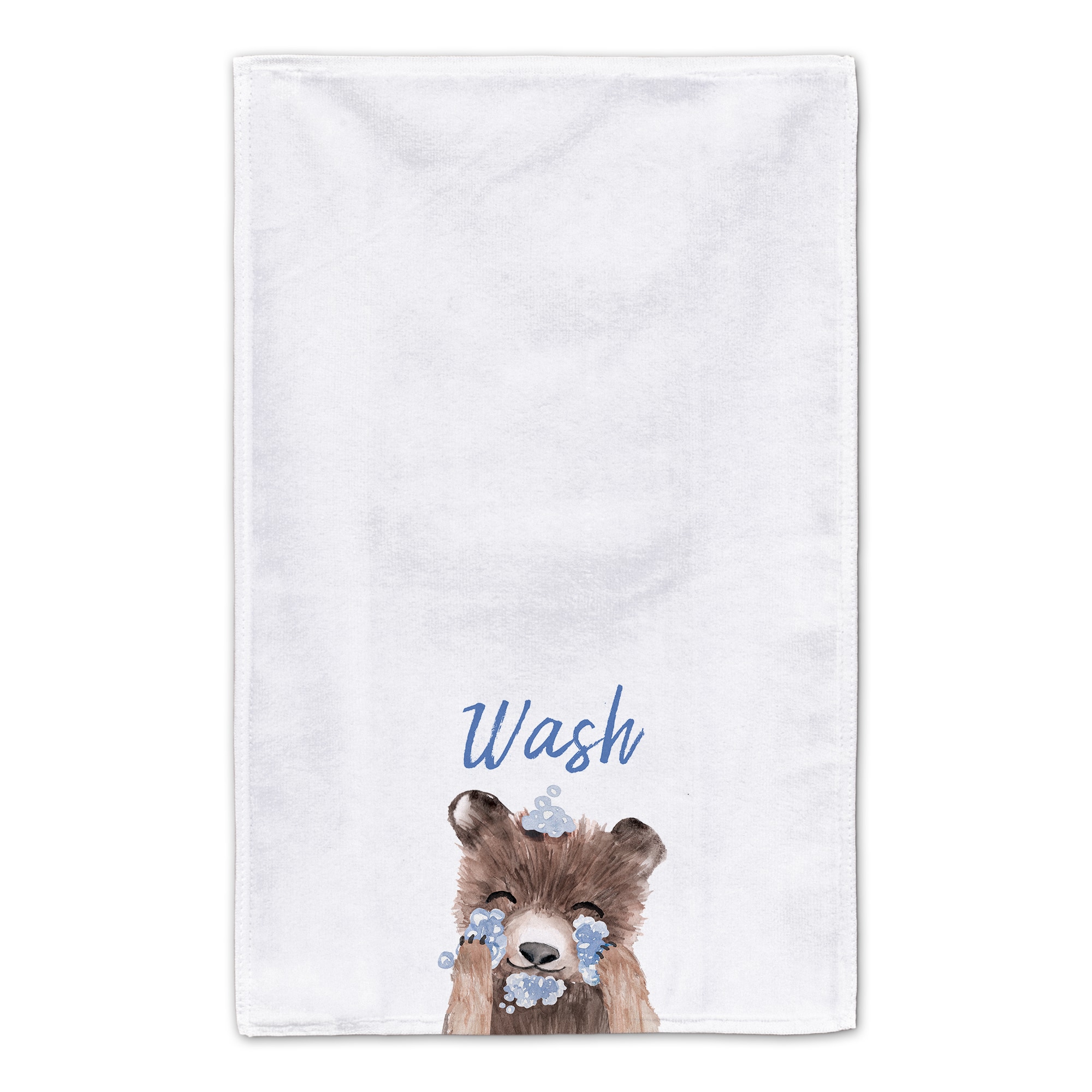 Bear Washing Face 16" x 25" Towel Set