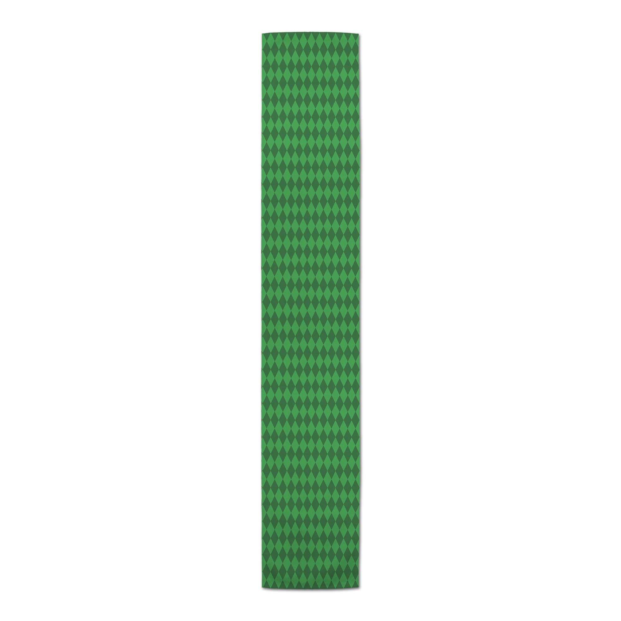 Green Diamonds Outdoor Table Runner
