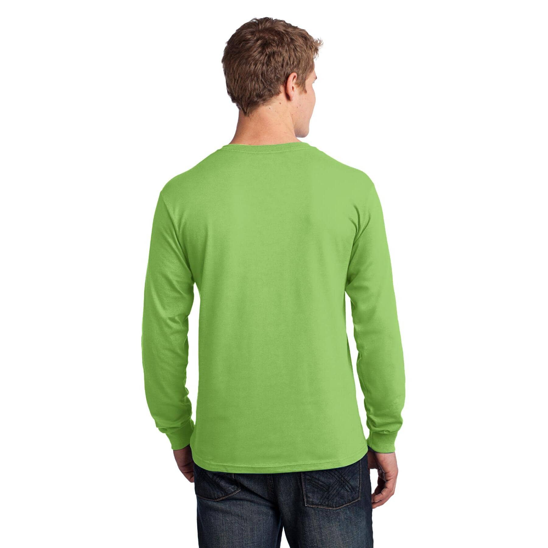 Port & Company® Long Sleeve Adult Core Cotton T-Shirt
