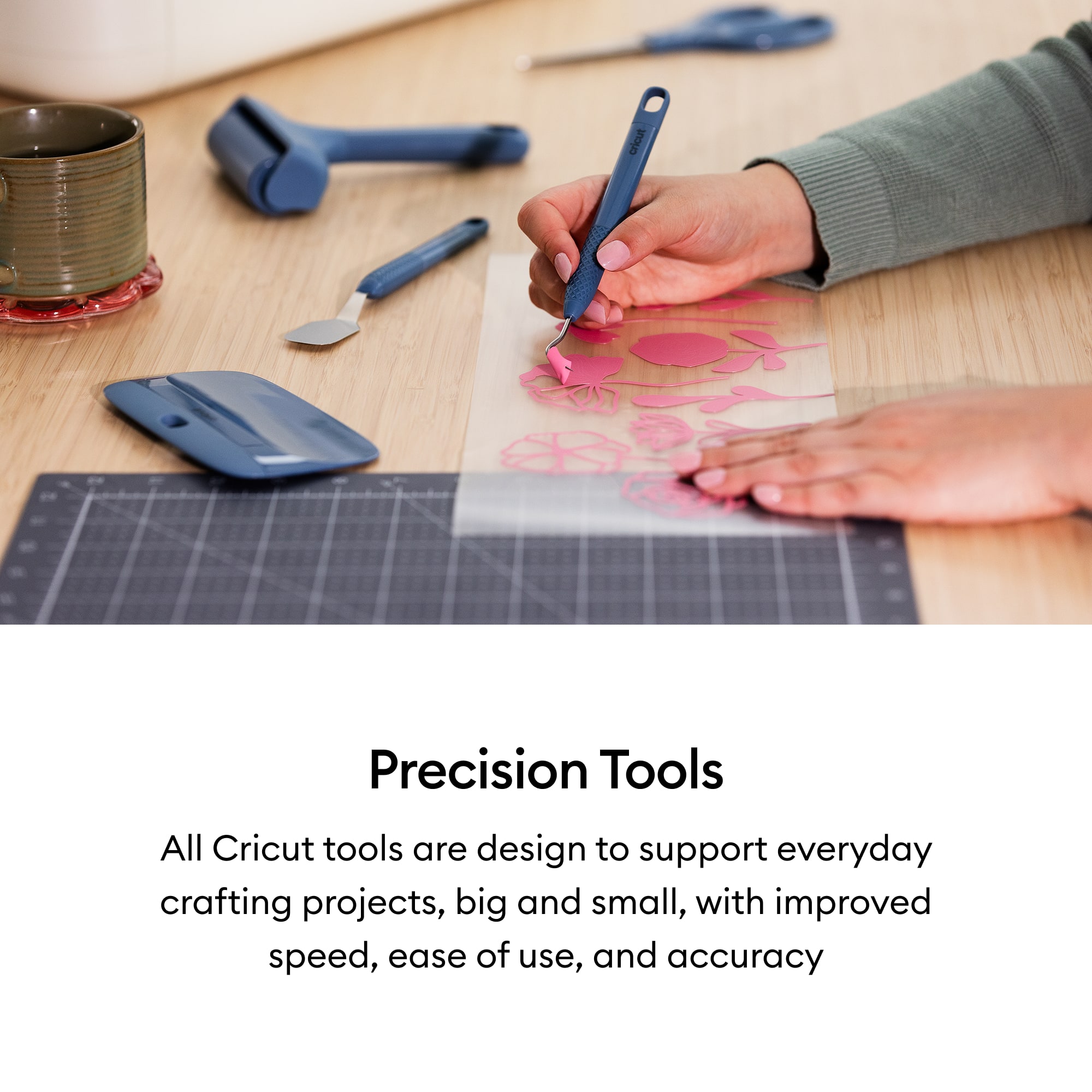 Cricut® 13" Portable Trimmer + Replacement Blades, 2ct.