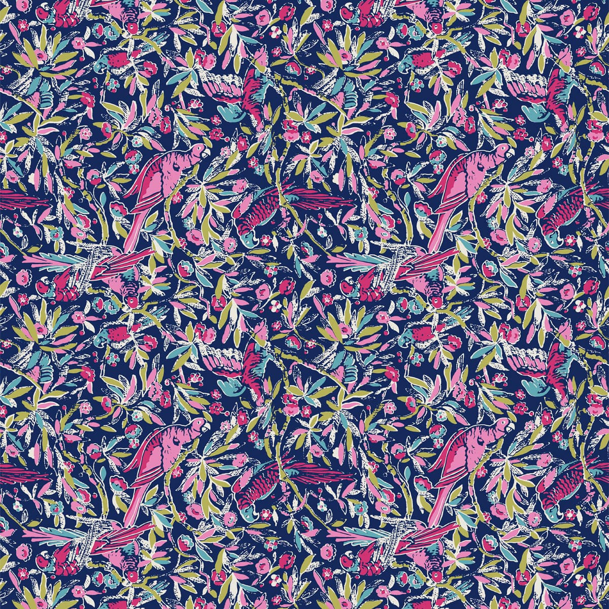 Springs Creative Concord Tabi Birds Cotton Fabric