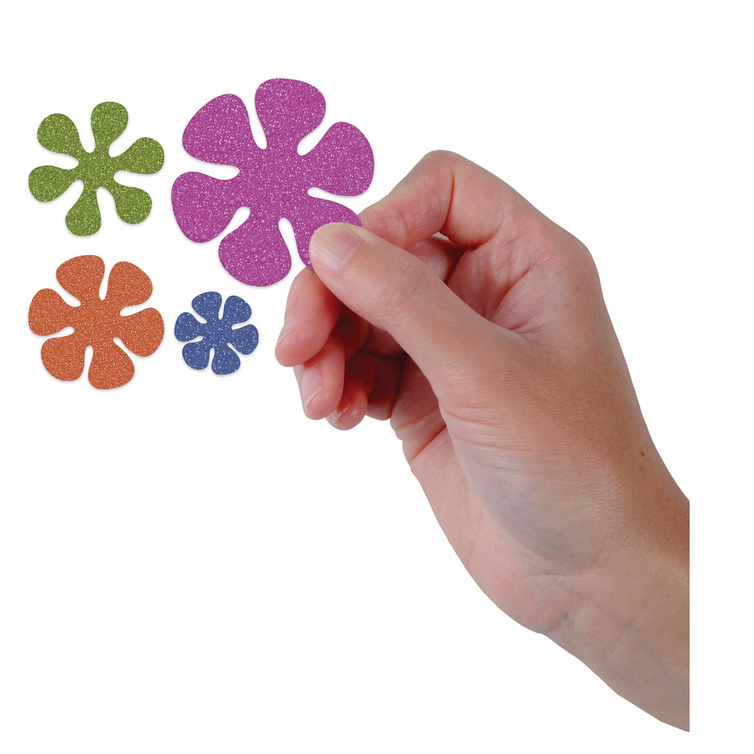 Beistle 1/2 oz. Retro Flower Deluxe Sparkle Confetti Packs, 2ct.