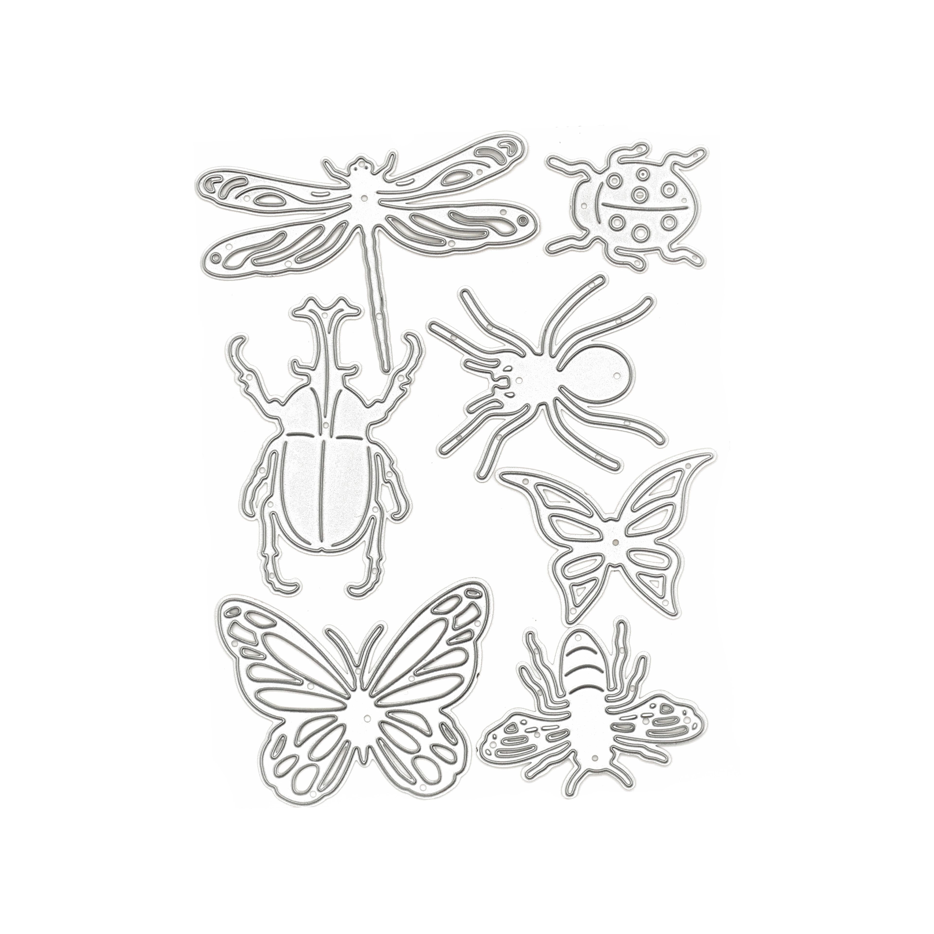 6 Pack: Insects Cutting Die Set by Recollections™