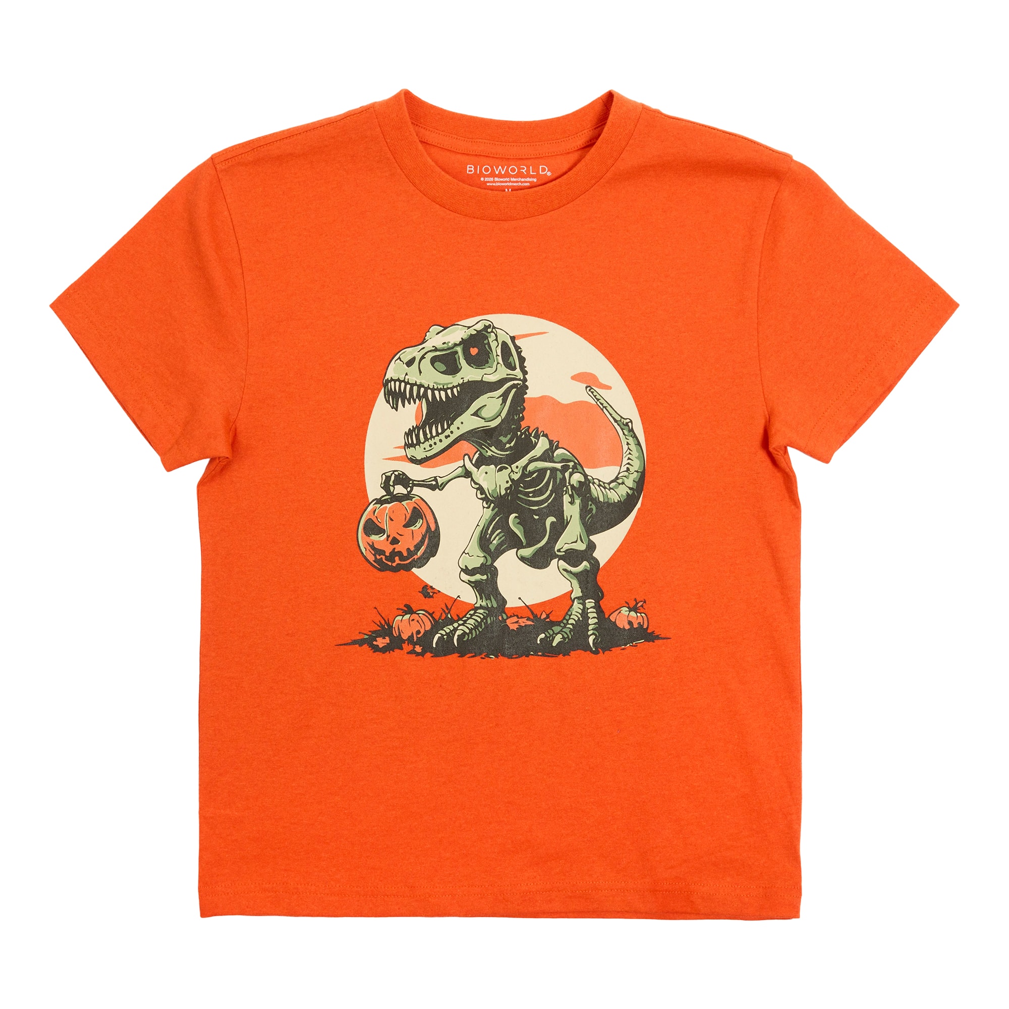 Dino Skeleton Adult T-Shirt