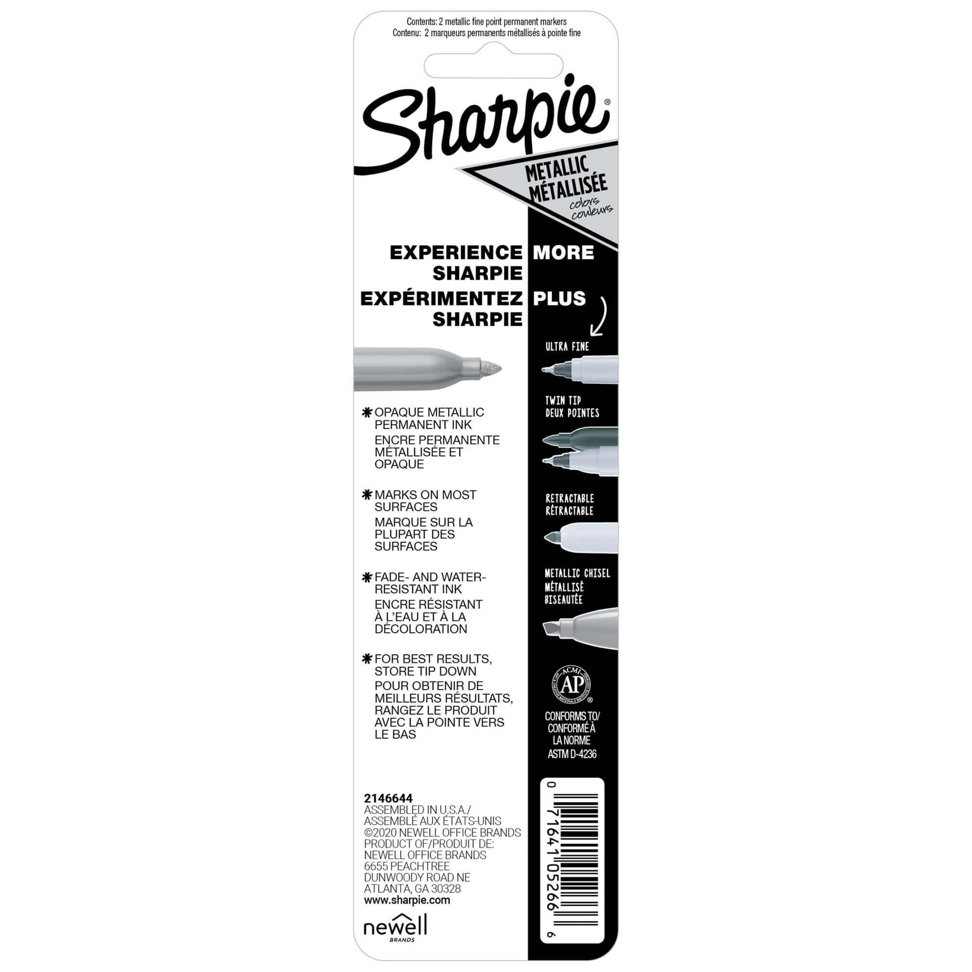 Sharpie® Fine Gold Metallic Markers