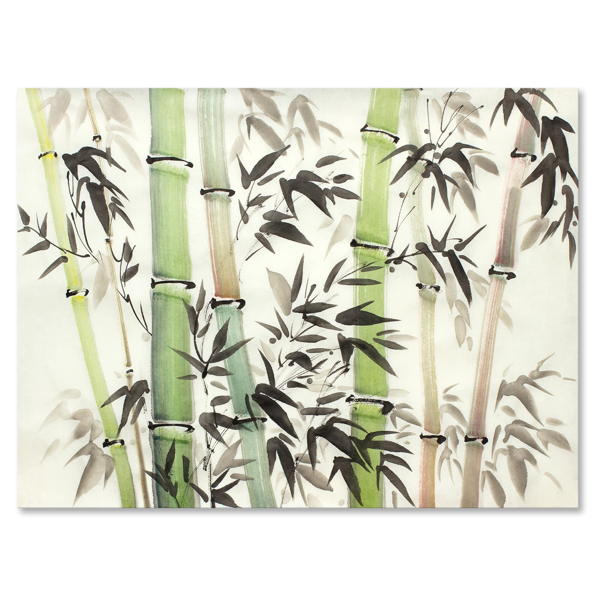 Designart - Bamboo Branches In The Forest II