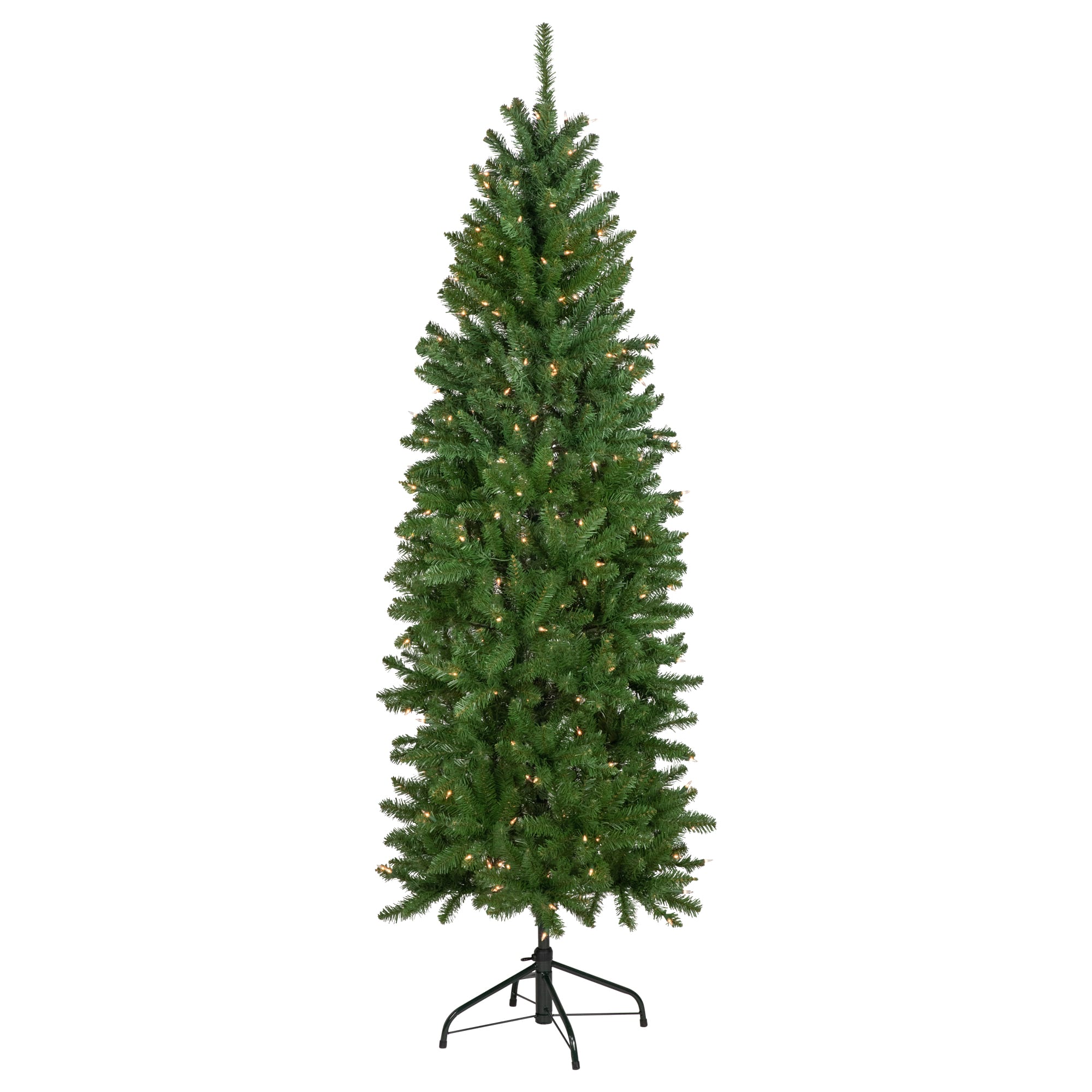6.5ft. Pre-Lit White River Fir Artificial Christmas Tree, Clear Lights