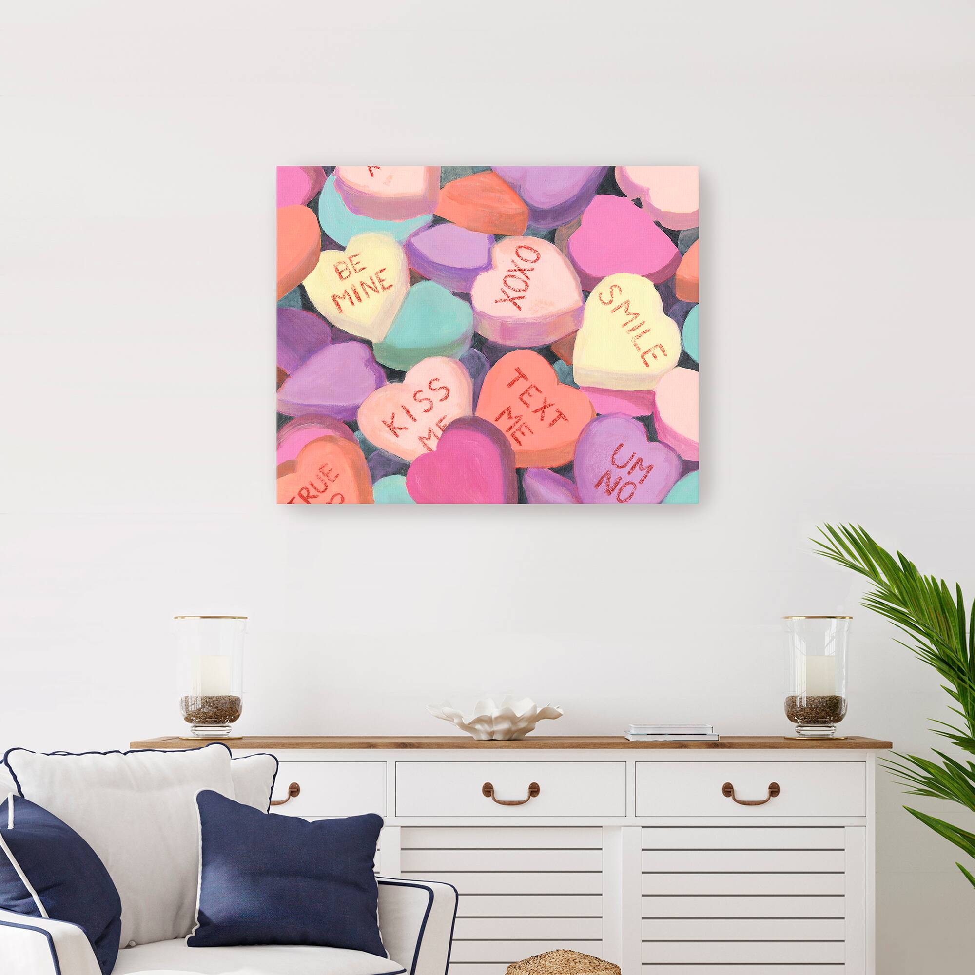 Pastel Candy I Canvas Giclée Art