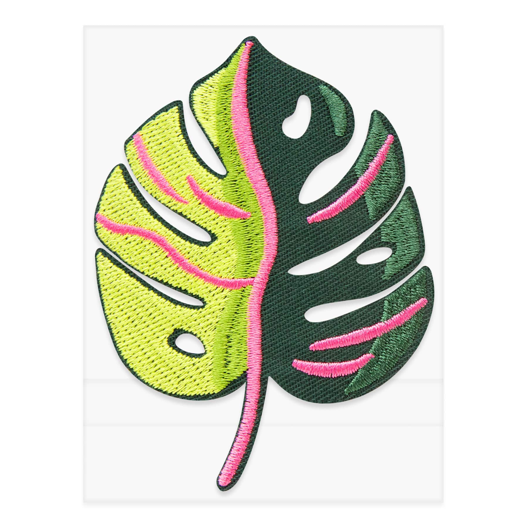 Palm Frond Embroidered Iron-On & Adhesive Patch by Make Market®