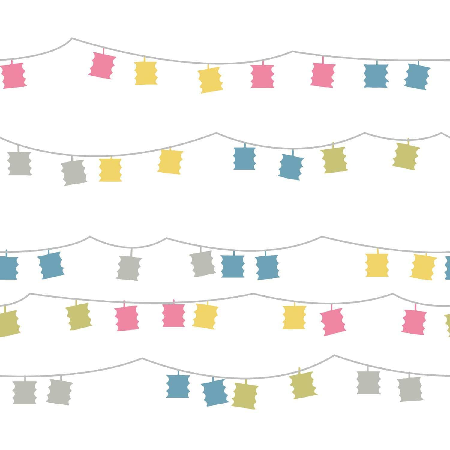 RoomMates Lanterns Peel & Stick Wallpaper