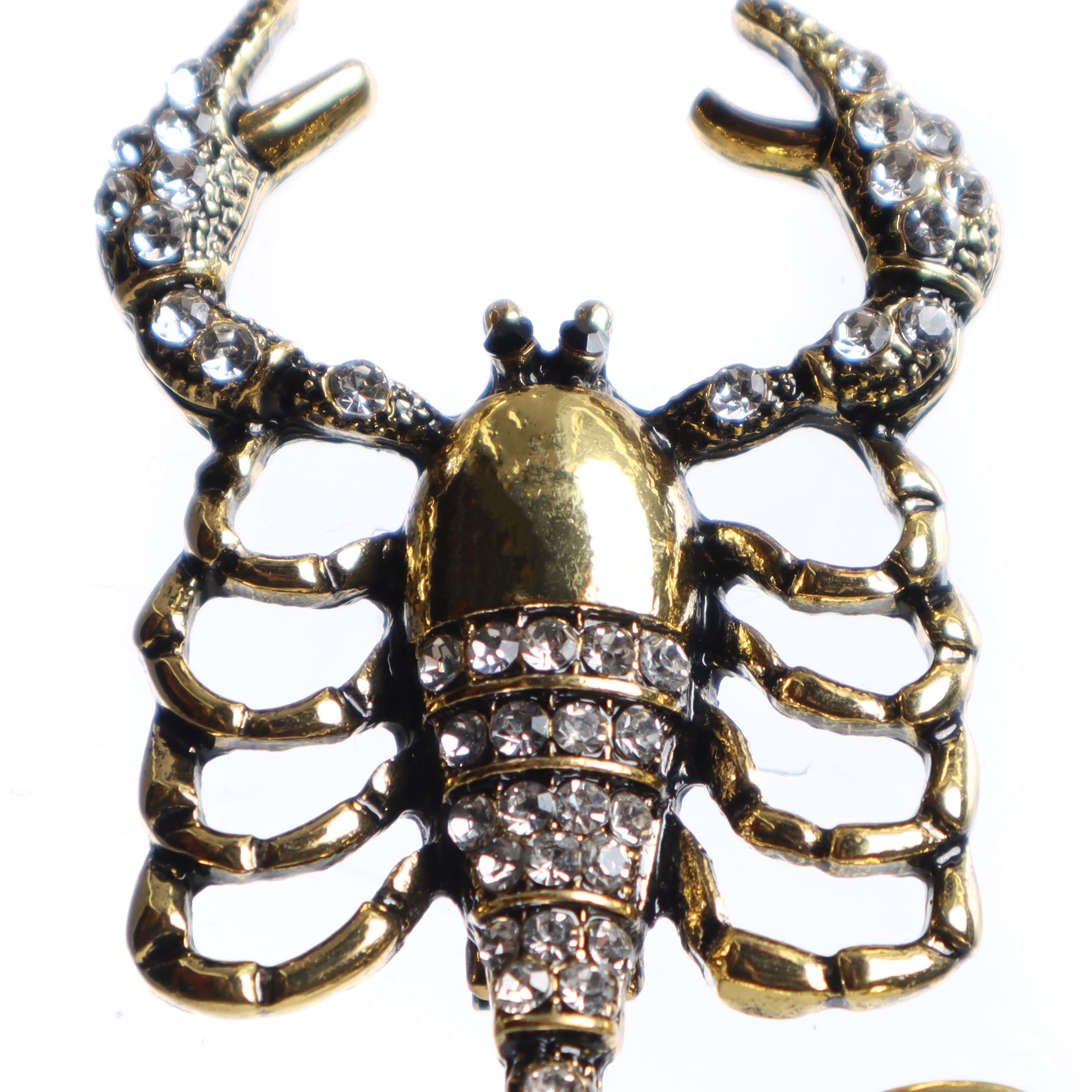 2" Scorpion with Gems Metal Accent by Ashland