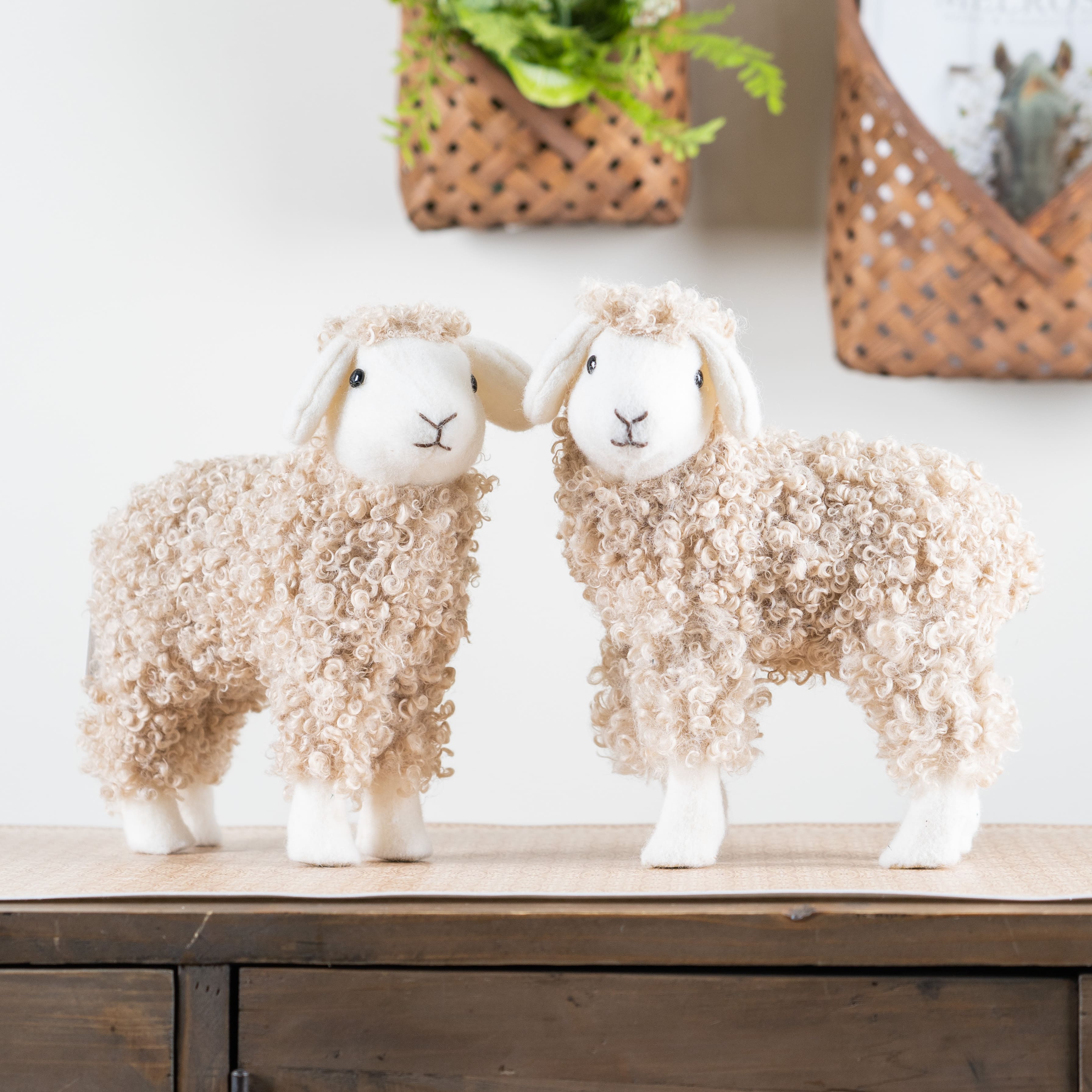 11" Sheep Figurine Set