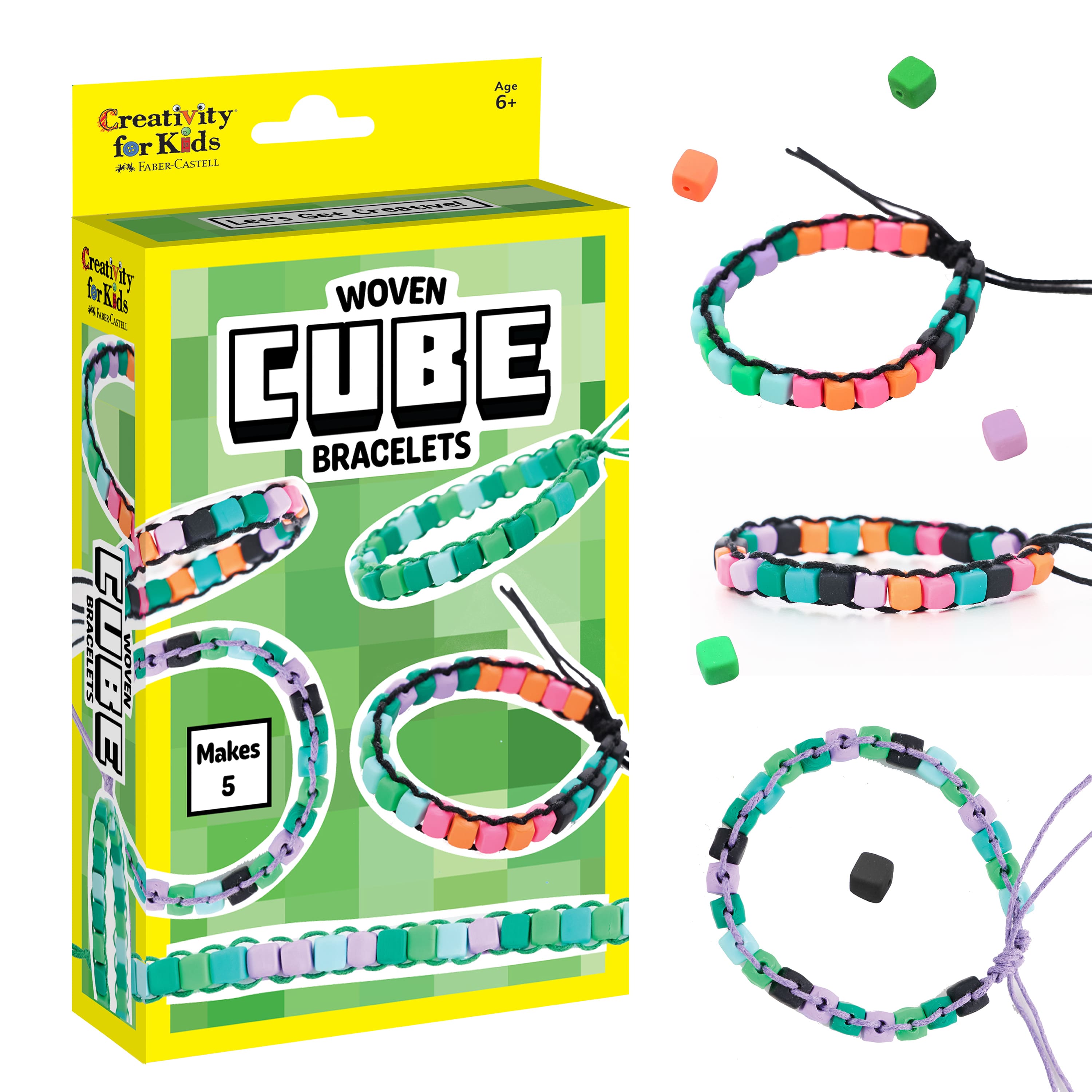 Faber-Castell Woven Cube Bracelets Set