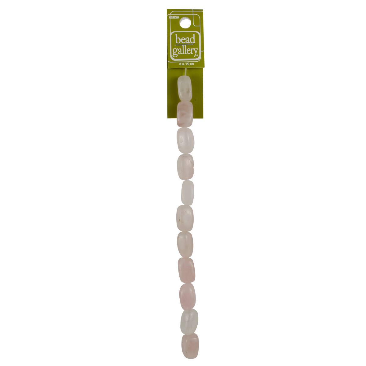 12 Pack: Rose Quartz Nugget Beads, 18mm by Bead Landing™