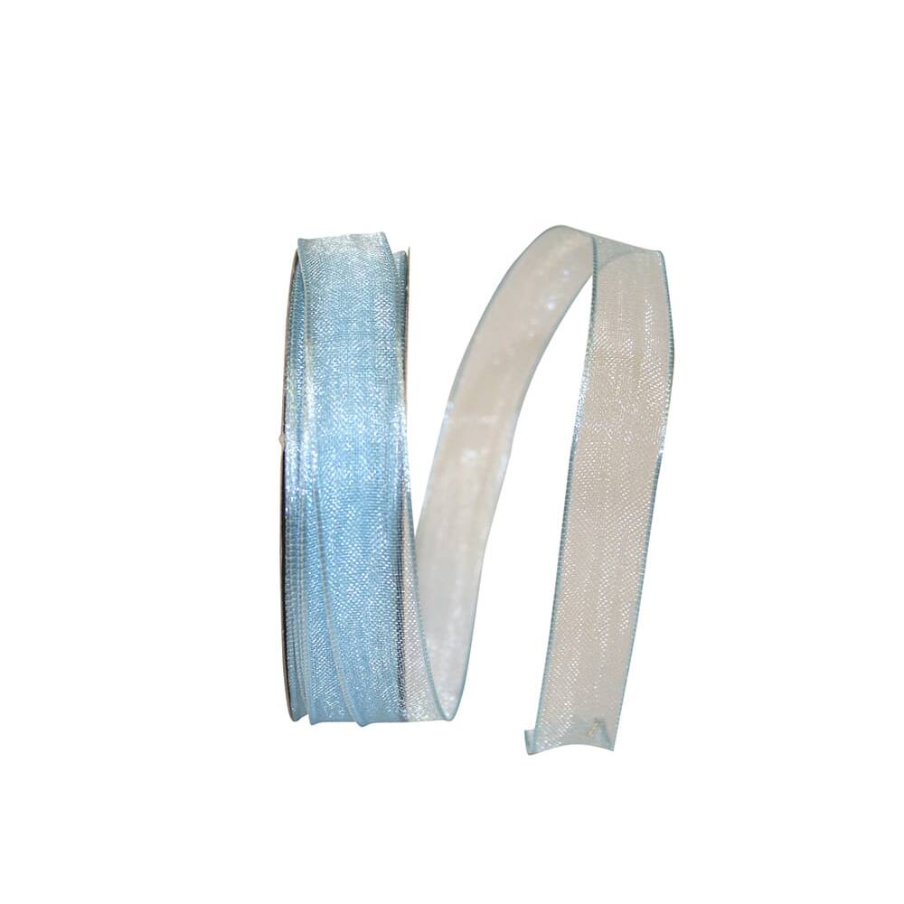 JAM Paper 5/8" x 25yd. Sheer Wired Ribbon