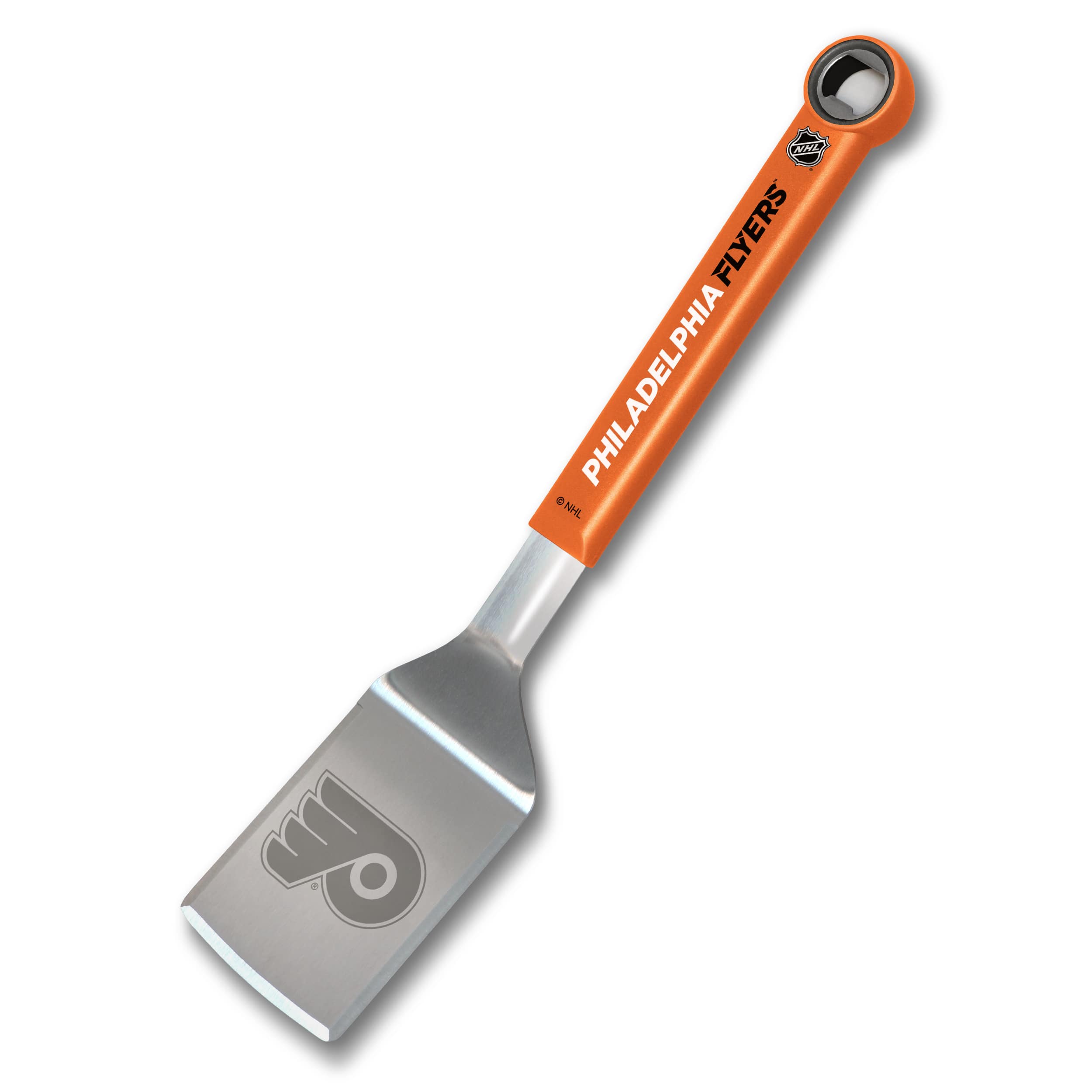 NHL Stainless Steel BBQ Spatula with Bottle Opener