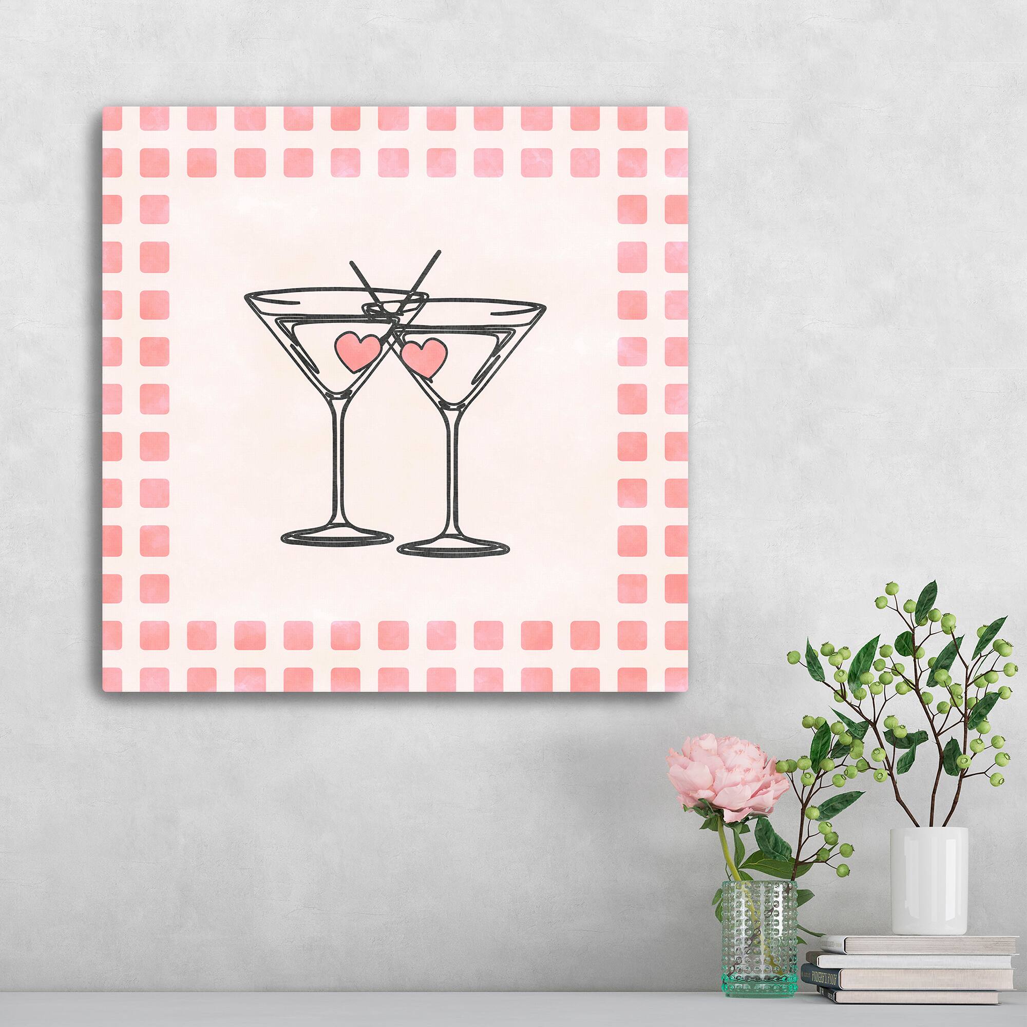 Cheers to Love Canvas Giclée Art