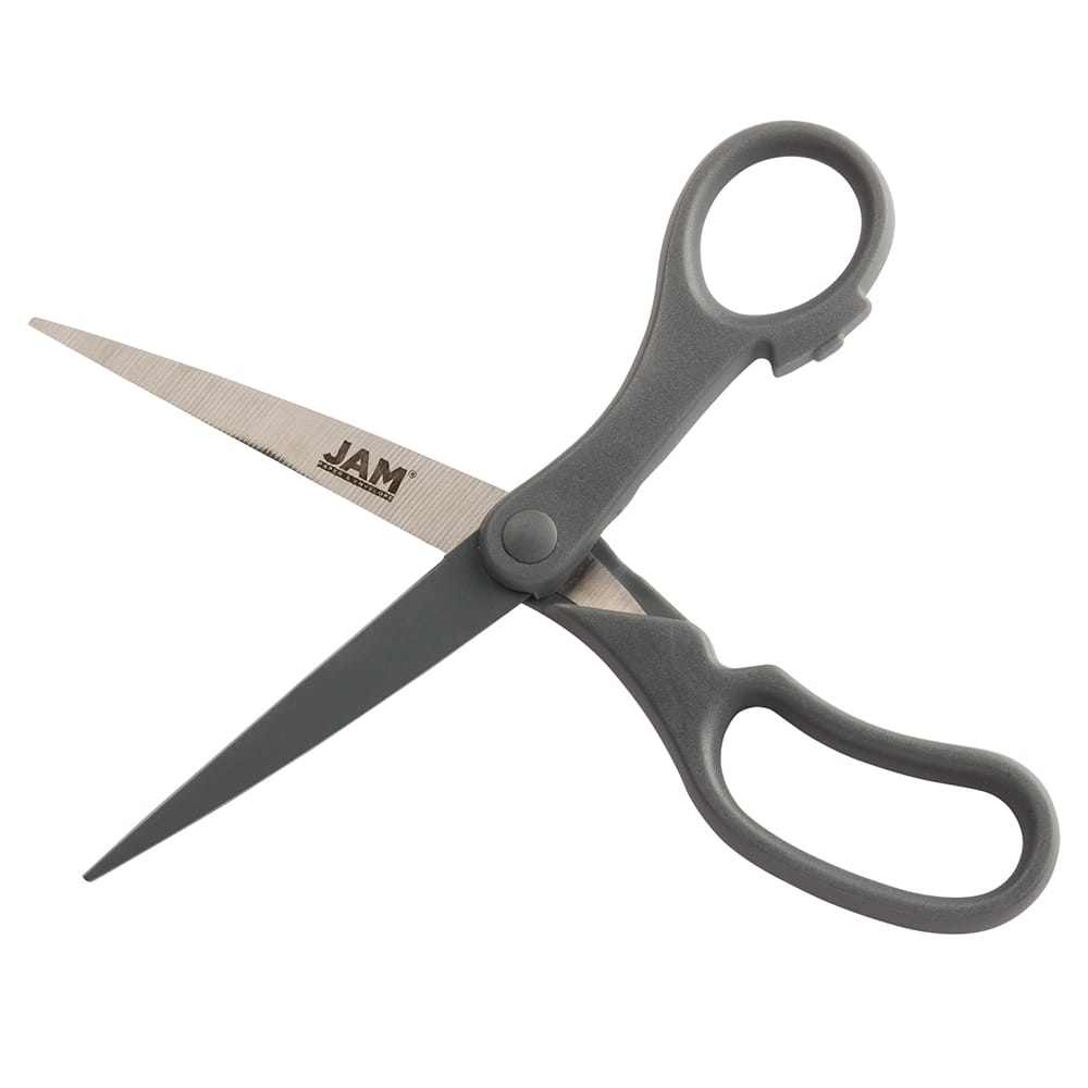 JAM Paper 8" Ergonomic Multi-Purpose Precision Scissors
