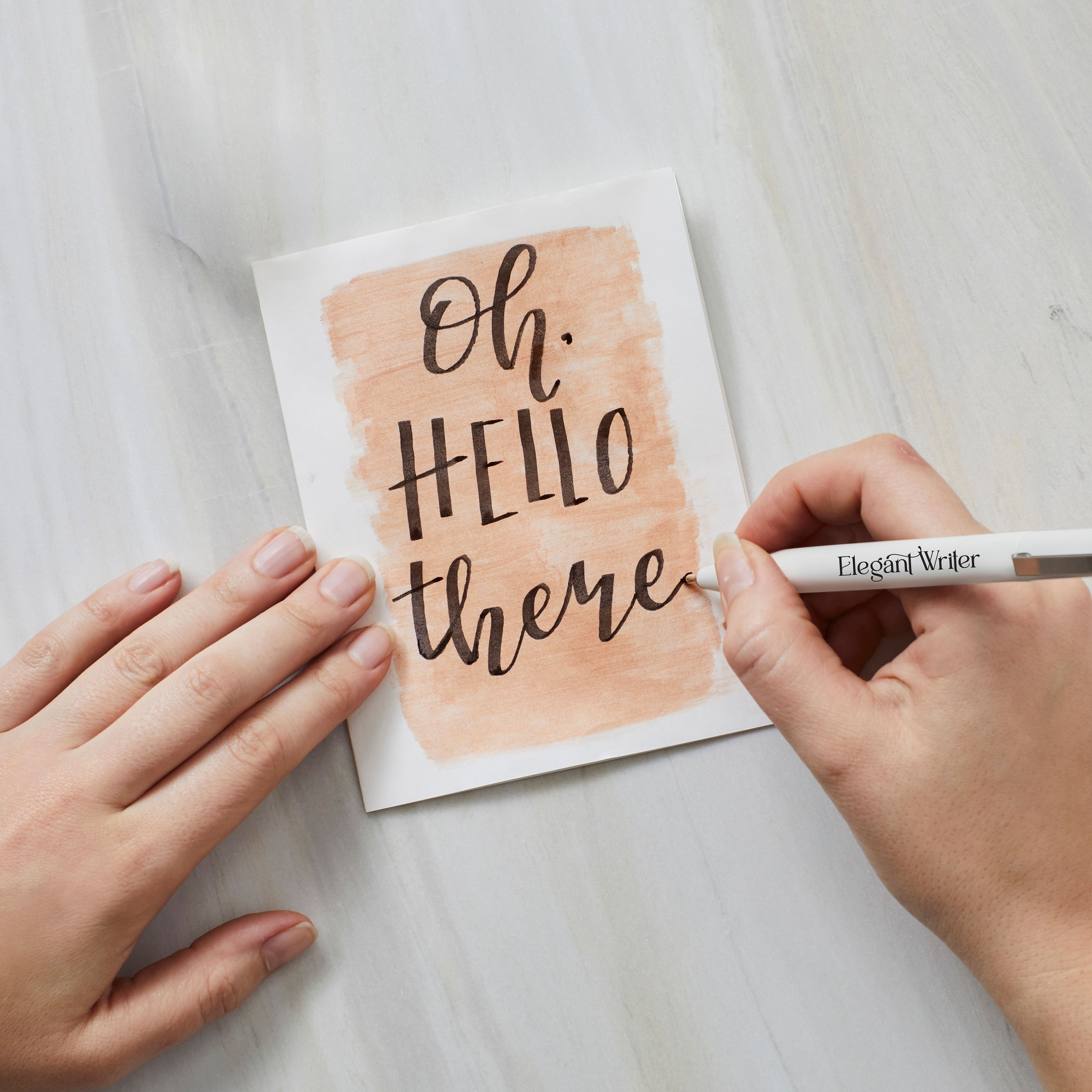 Speedball® Elegant Writer® 3-Piece Black Flat Tip Set