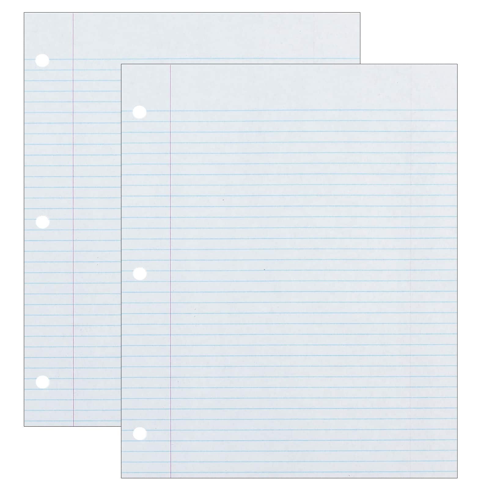 Ecology® White 8.5" x 11" Filler Paper, 2 Packs of 500