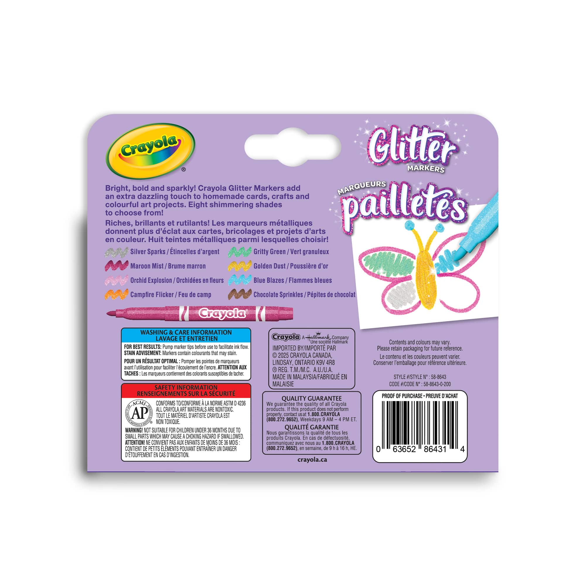 Crayola® Glitter Markers