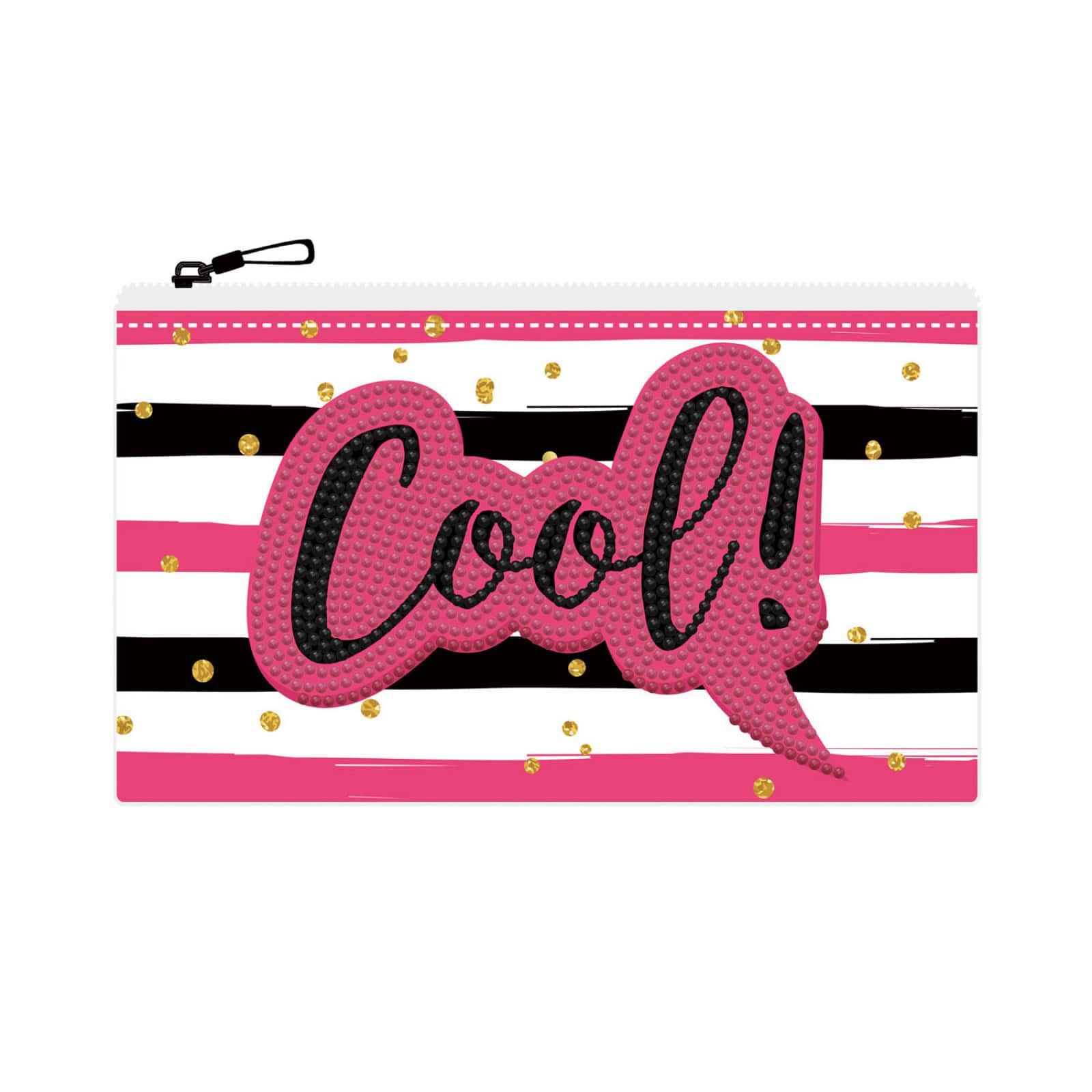 Diamond Dotz® Beginner Cool Zipper Pouch Diamond Painting Kit