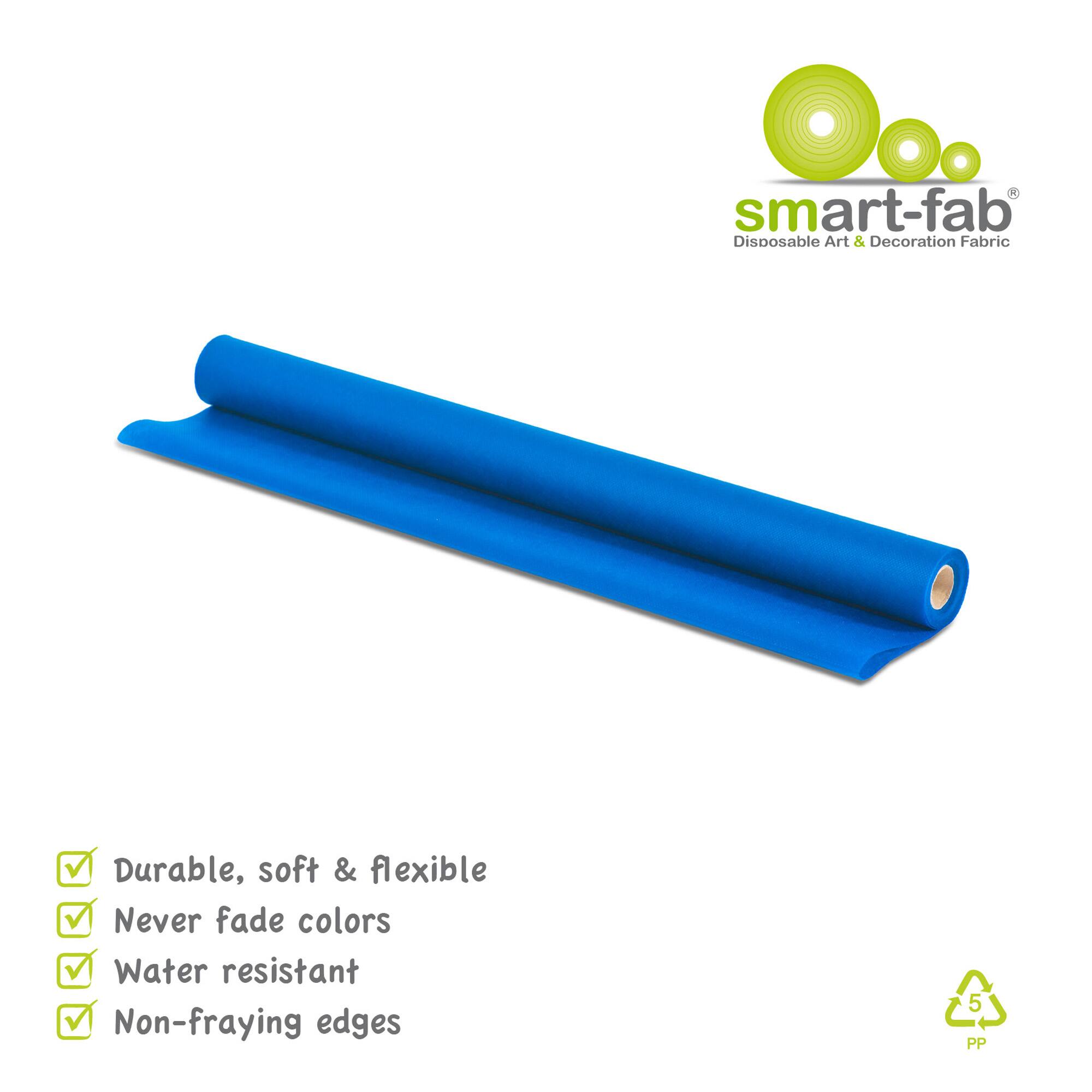 Smart-Fab® 24" x 18" Art & Decoration Fabric Roll, 3ct.