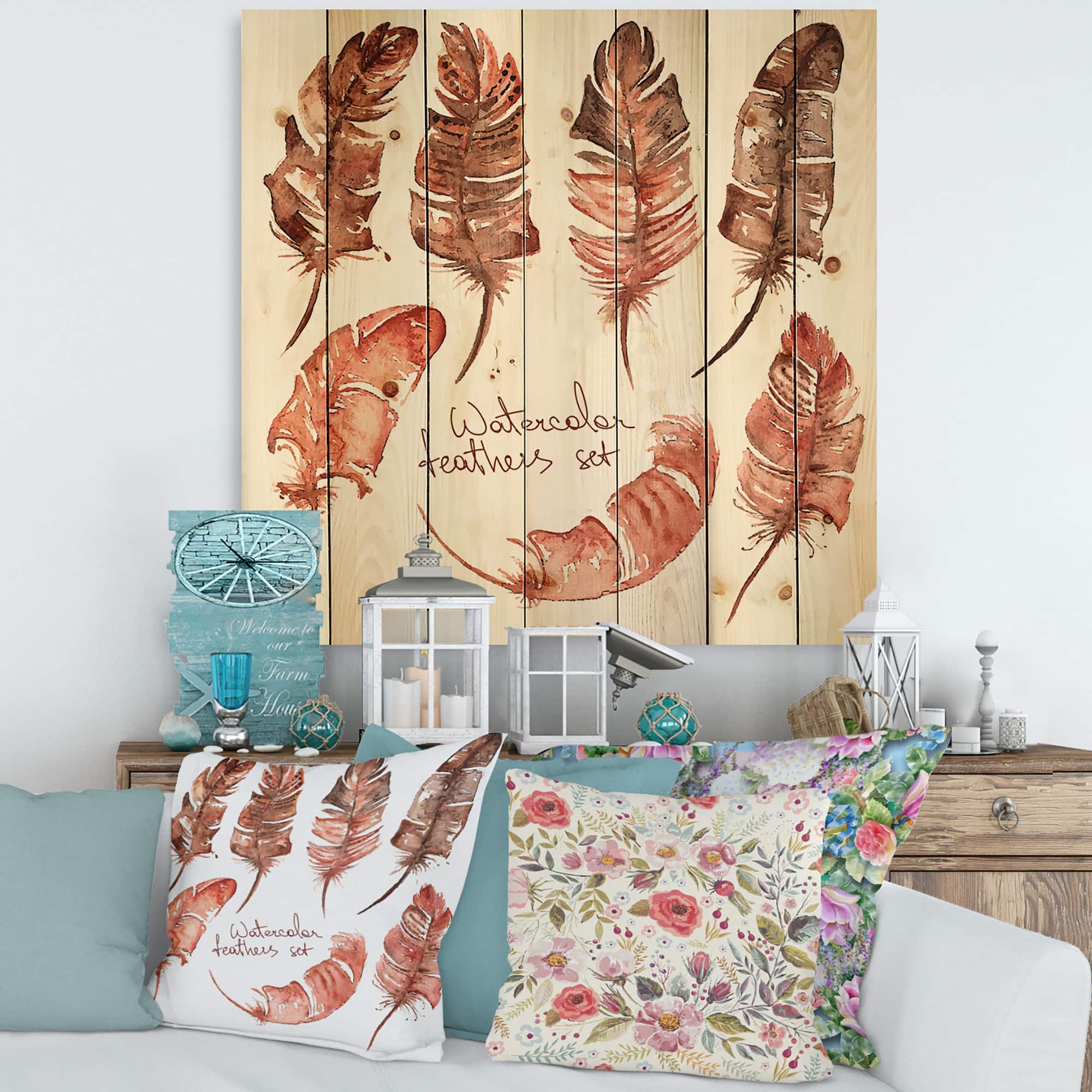 Designart - Boho Feather Icons