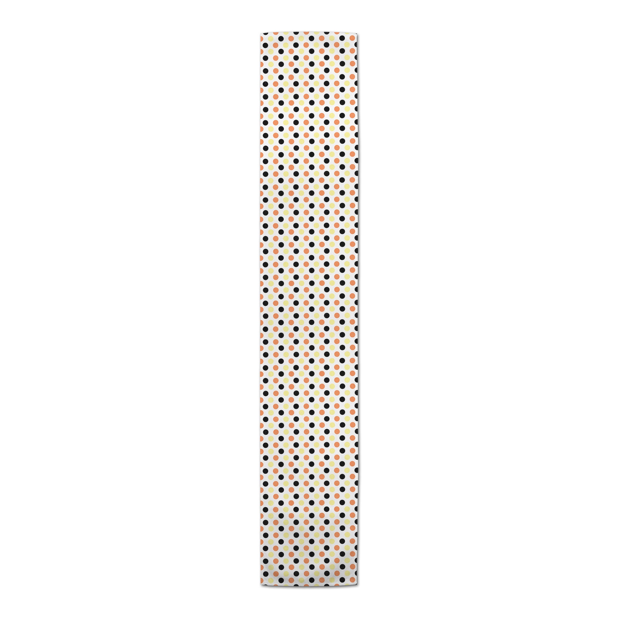 72" Retro Polka Dots Poly Twill Table Runner