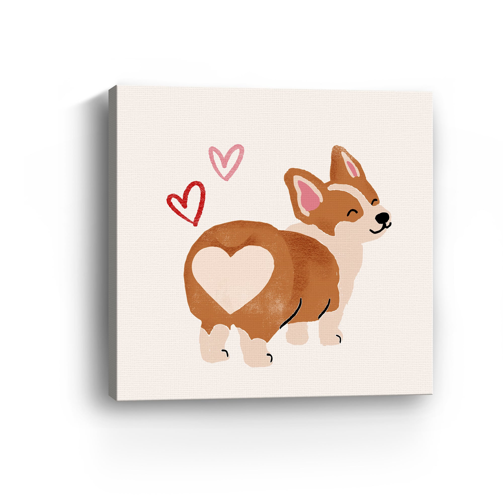 Little Legs Big Heart V Canvas Giclée Art