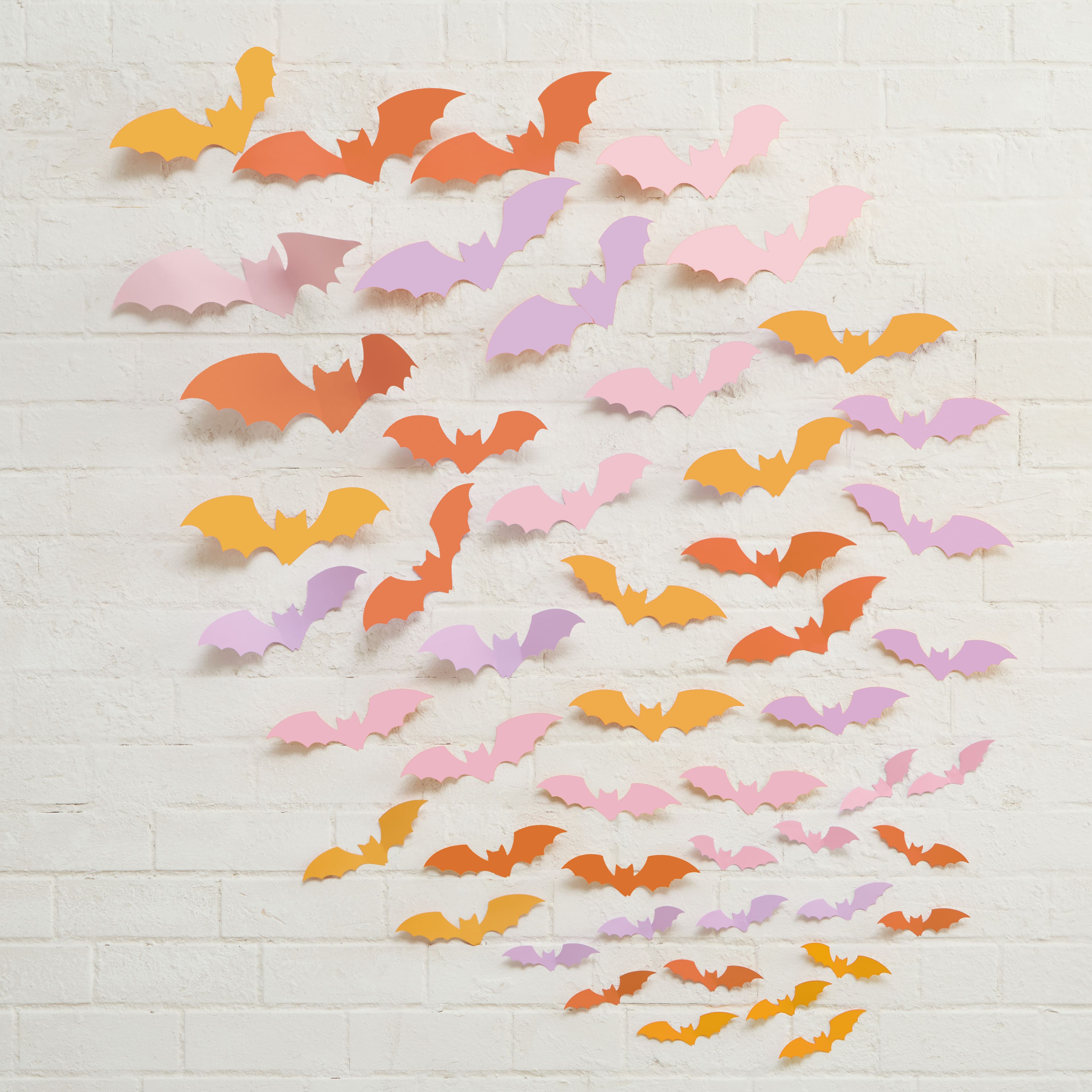 Halloween Bats Paper Fan Wall Décor by Celebrate It™