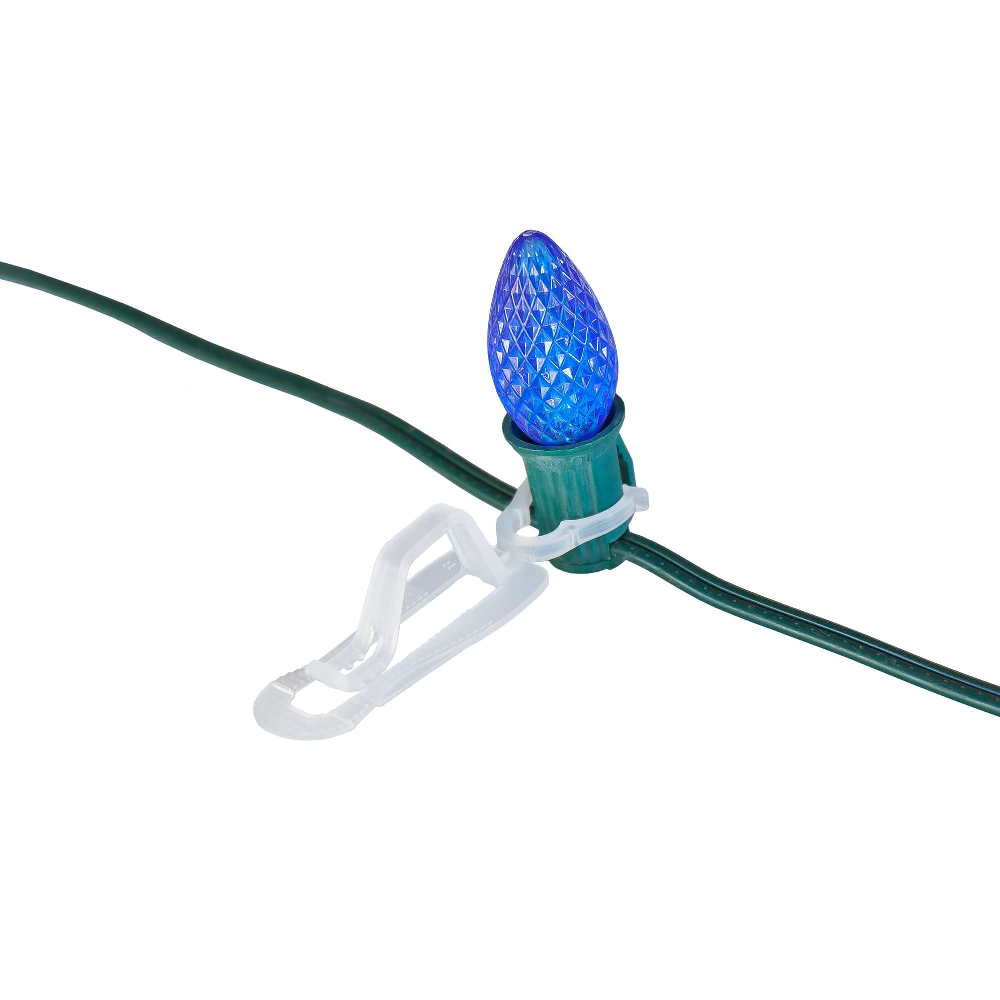 1000ct Clear Gutter and Shingle Christmas Light Clips