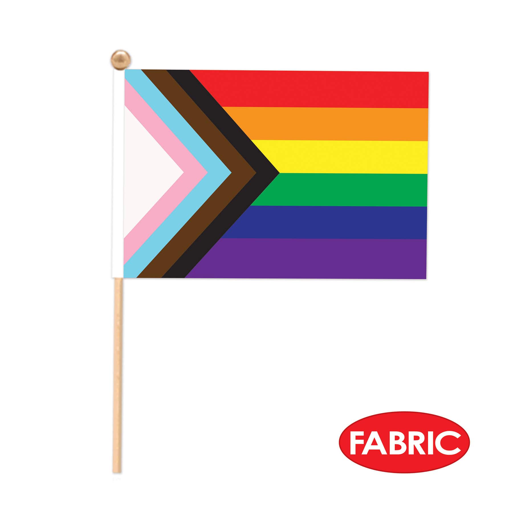 Beistle 4" x 6" Fabric Pride Flags, 12ct.