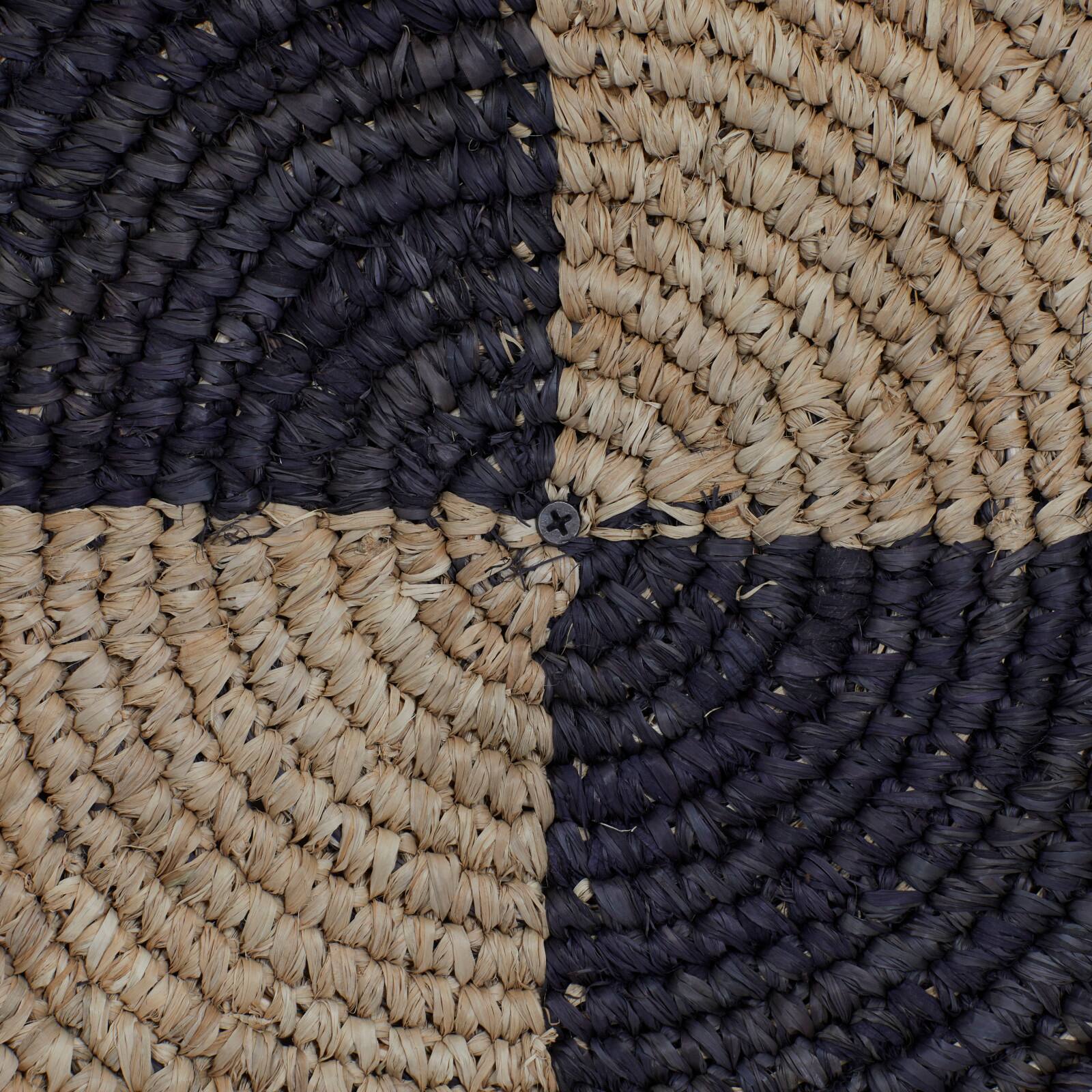 Set of 3 Brown Wood Boho Style Wall Decor 29", 21", 25"