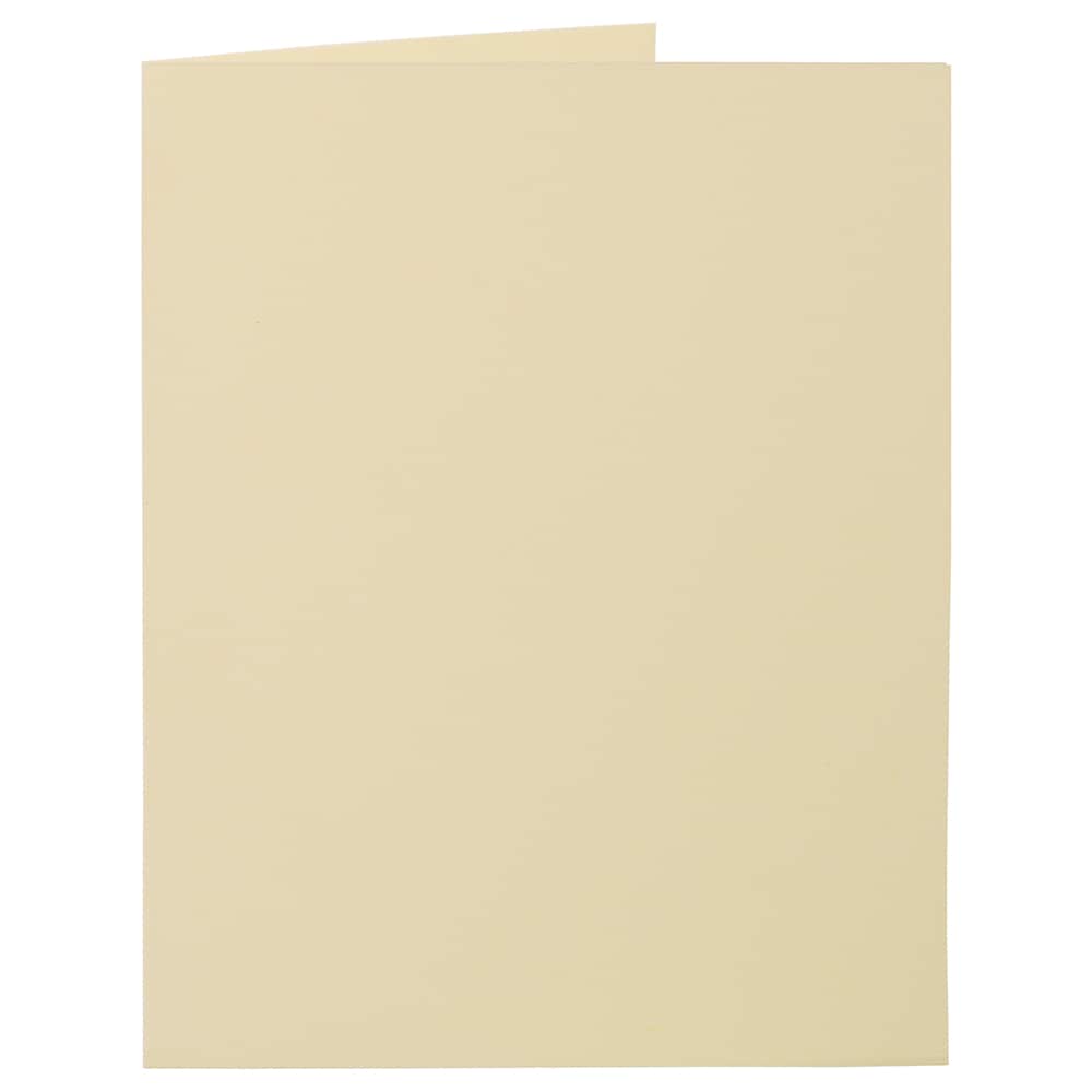JAM Paper A2 Ivory Blank Foldover Cards