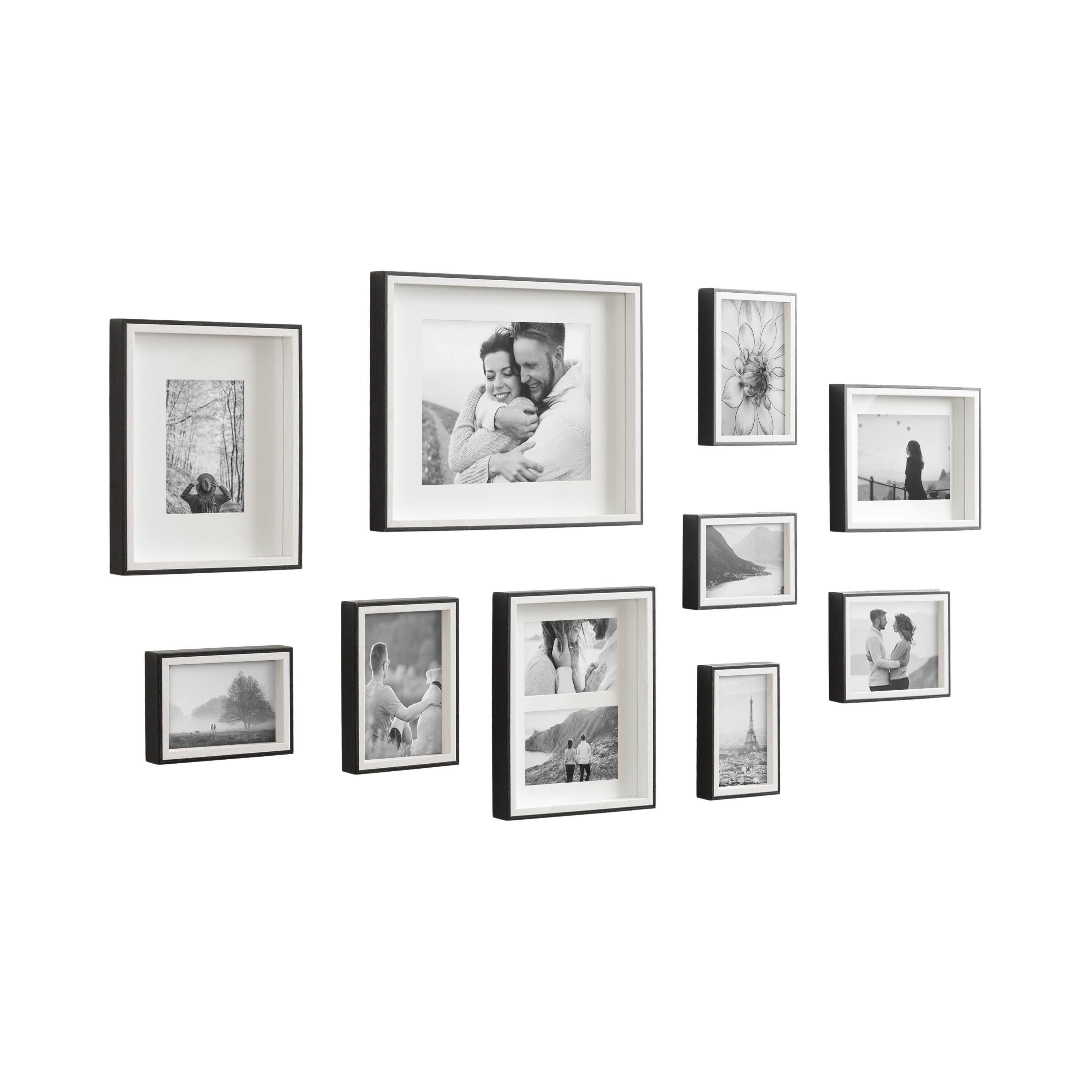 Kate and Laurel Gibson Wall Photo Frames Set