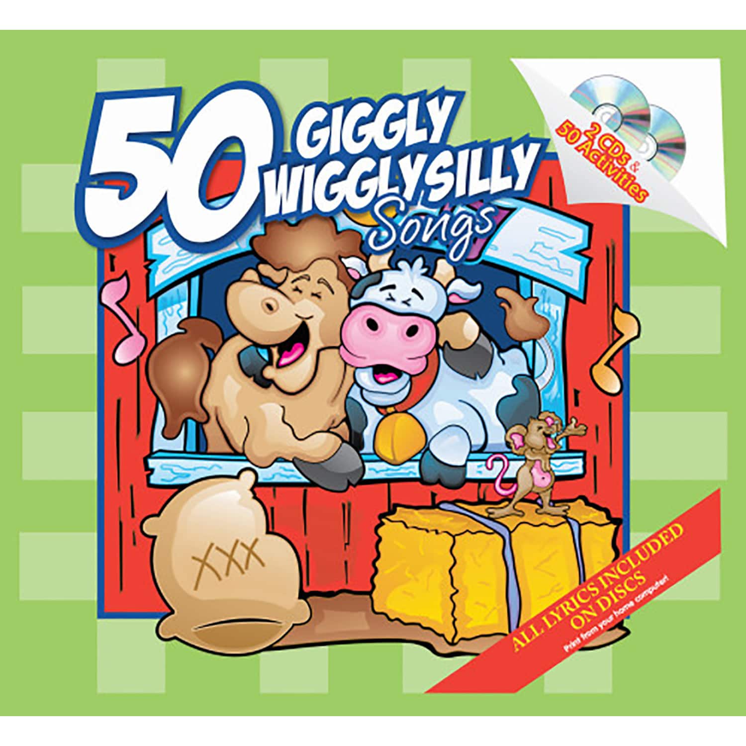 Creative Teaching Materials Giggly Wiggly & Toddler Sing Along CD Bundle