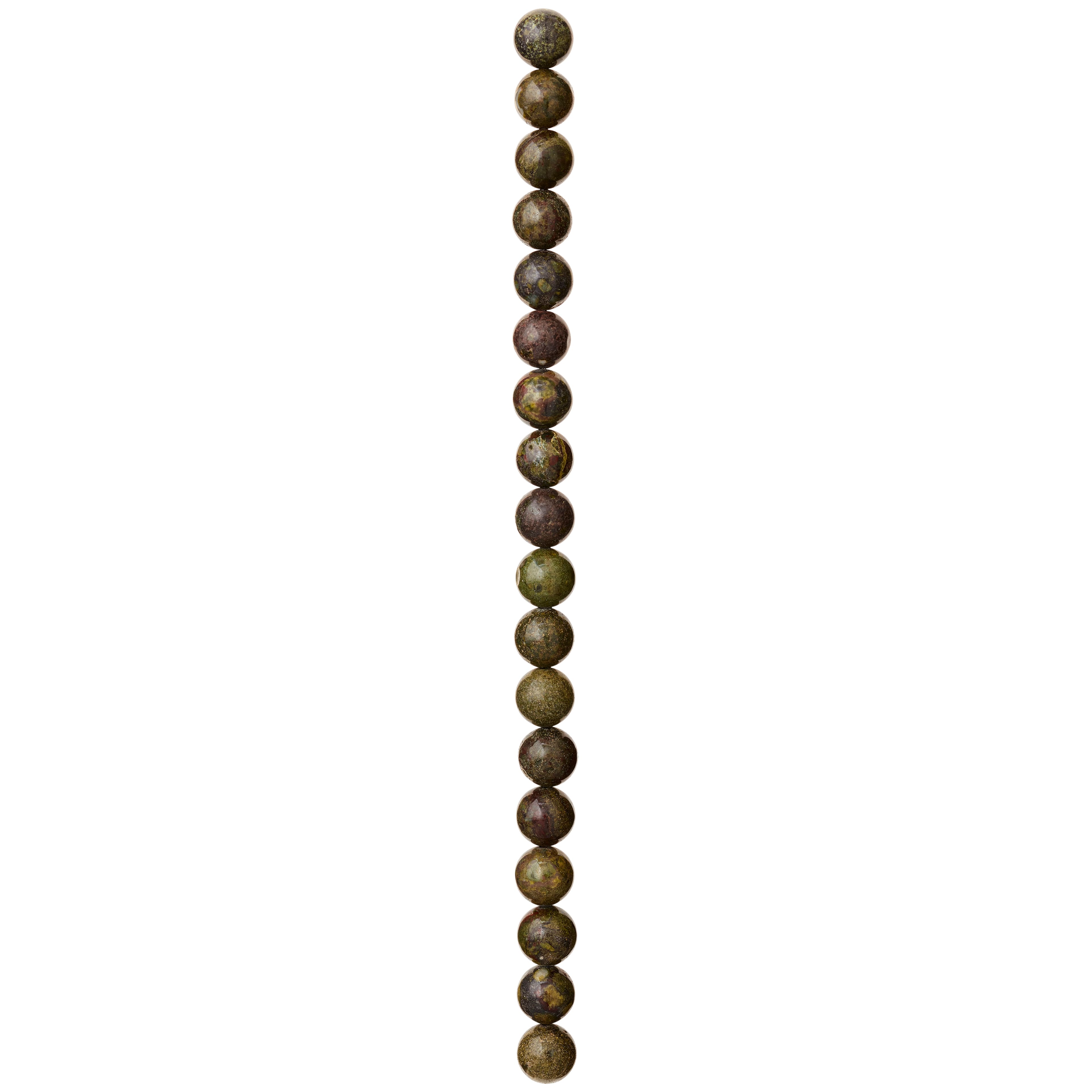 Dragon Blood Round Beads by Bead Landing™, 10mm