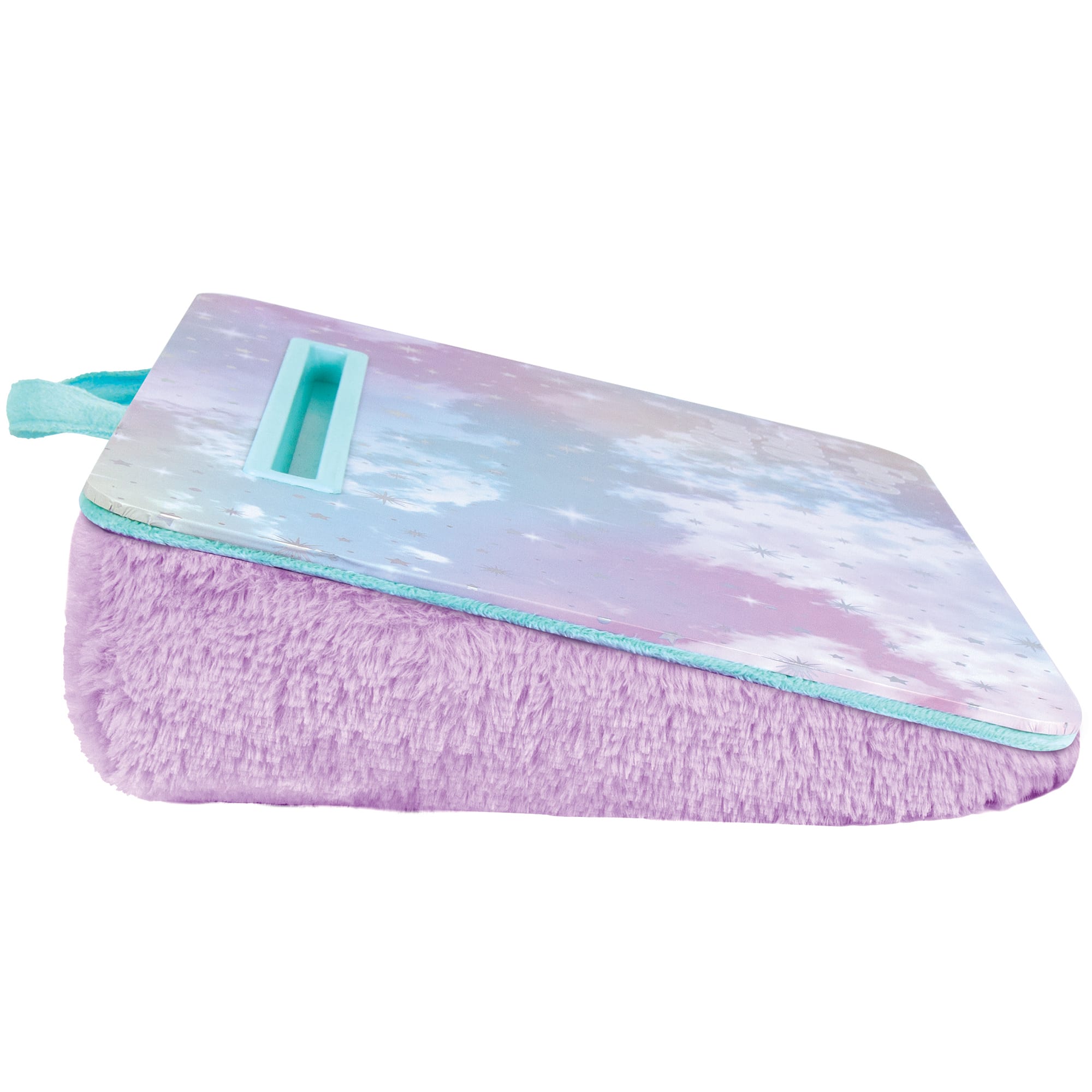 Make It Real™ 3C4G 12" x 17" Purple & Pastel Holowave Lap Desk