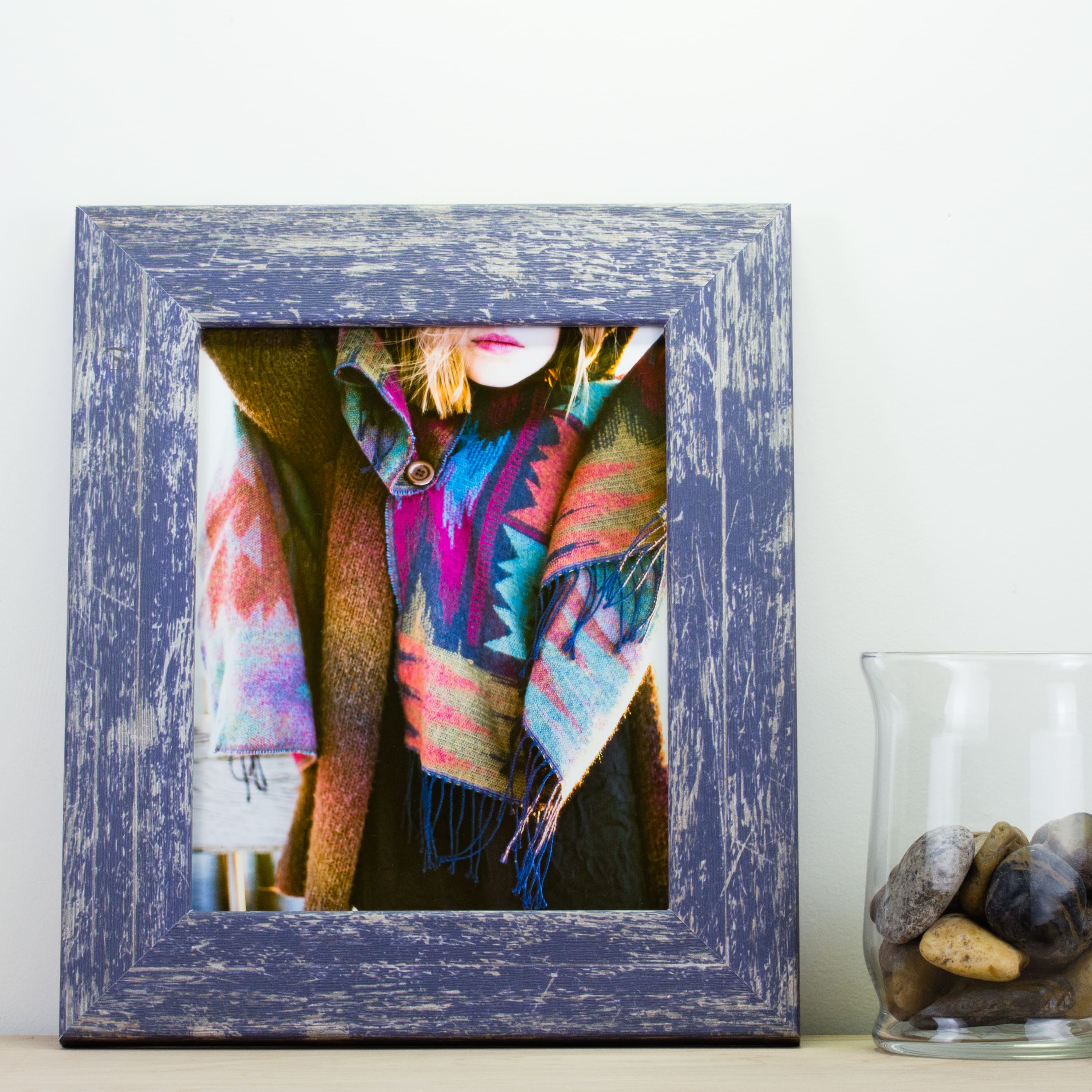 4 Pack Craig Frames American Barn Independence Blue Picture Frame