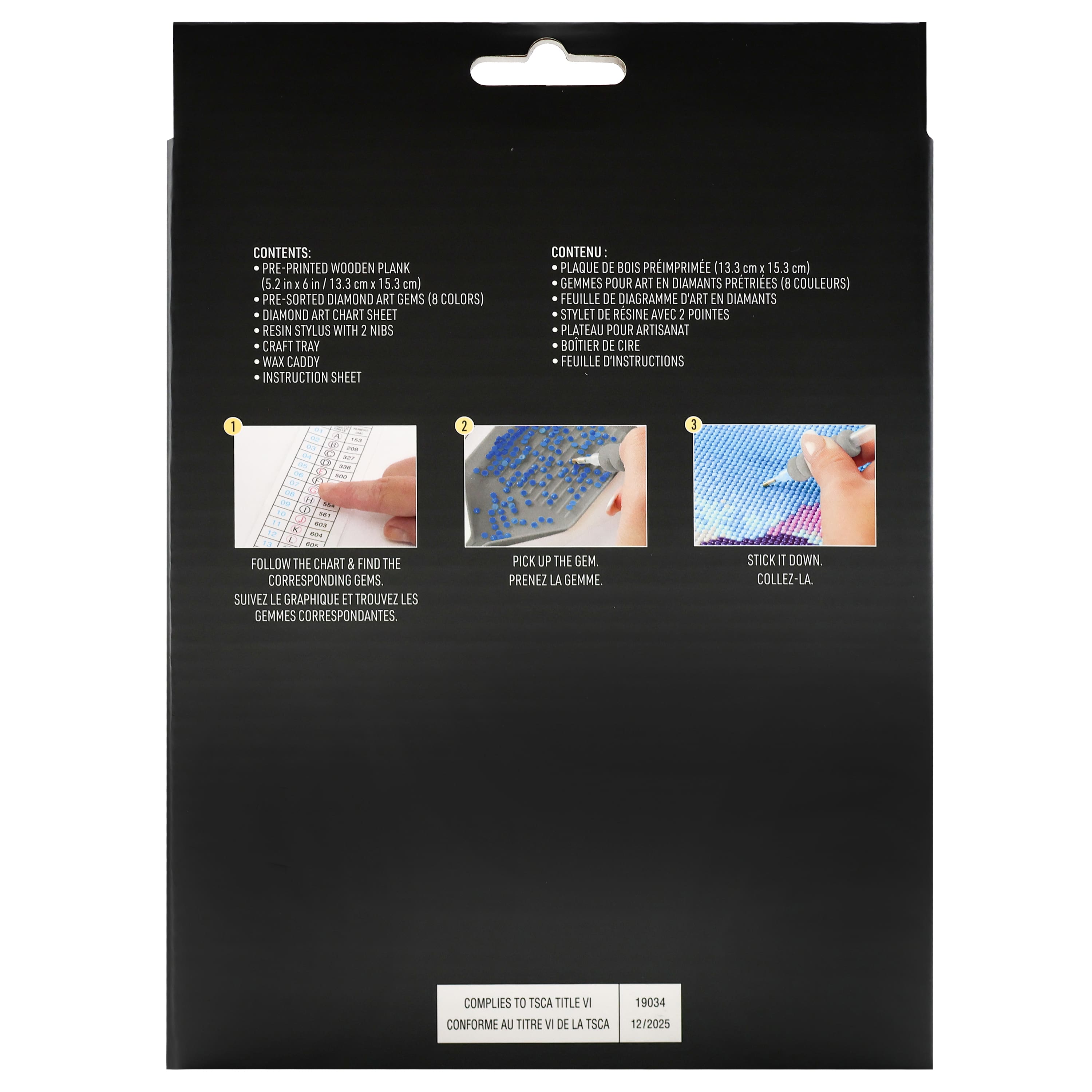 6" Pink Orchid Diamond Art Kit by Make Market®