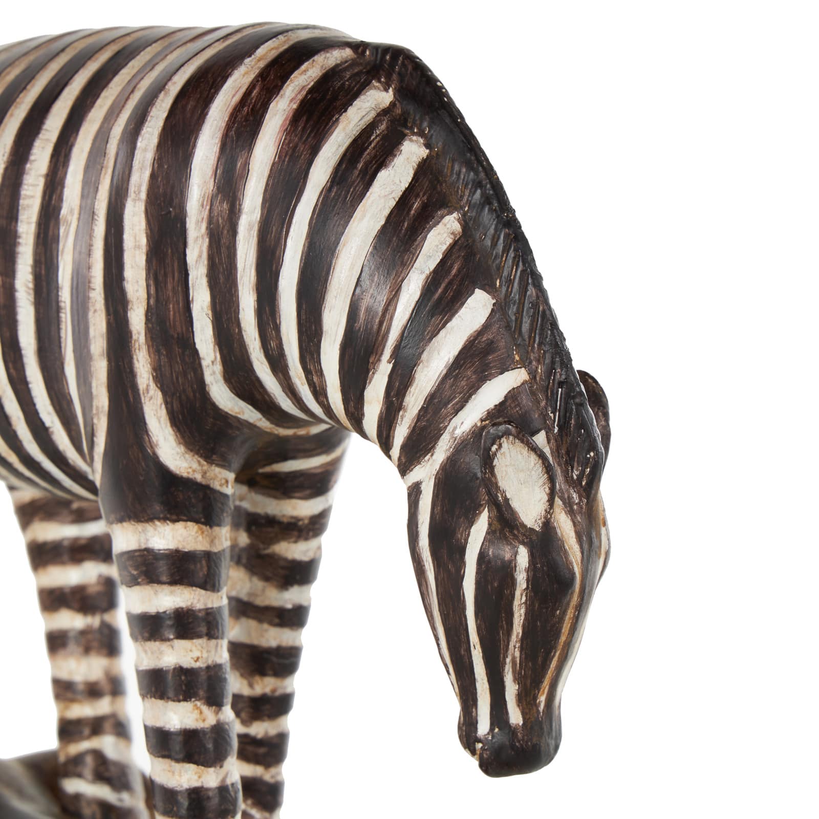 16" Multicolor Safari Animals Stacked Decorative Sculpture with Round Base